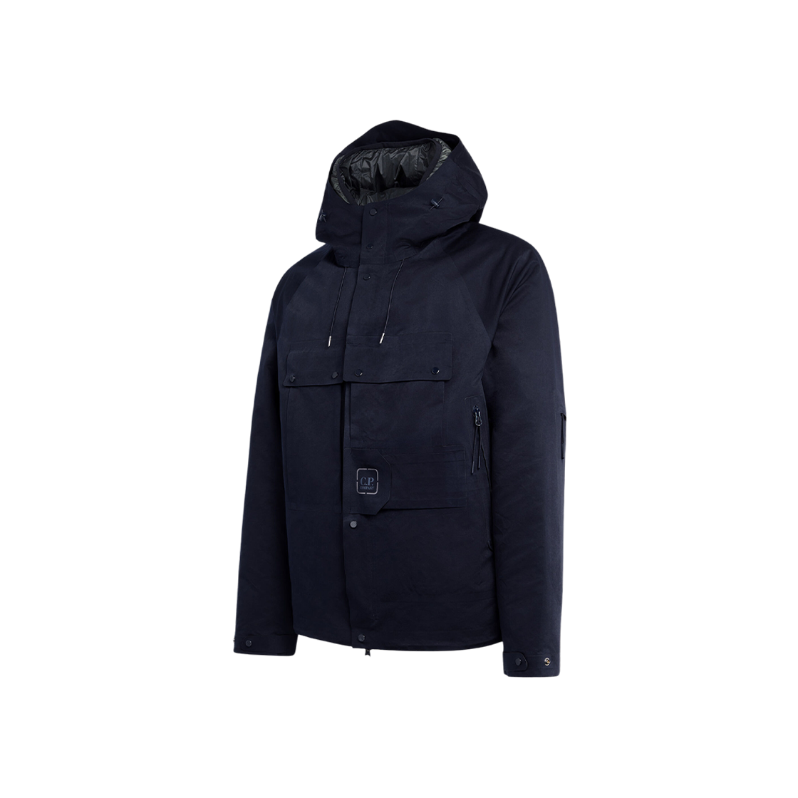 15CLOW011A006258A888 C.P. Company Metropolis Series A.A.C. Hooded Jacket Total Eclipse Blue - 23FW - #2
