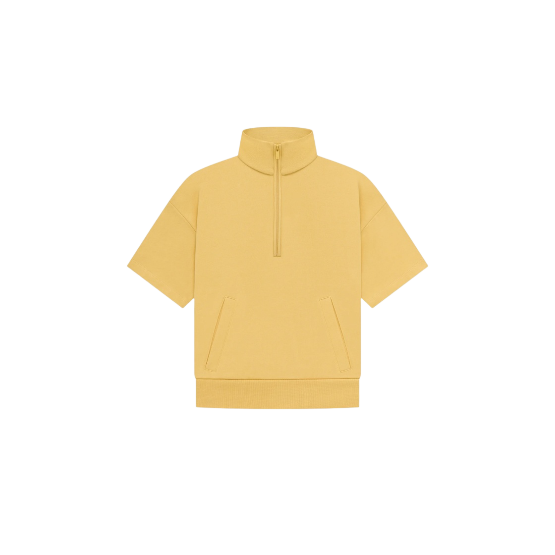 (키즈) 에센셜 하프집 프렌치 테리 모크넥 라이트 투스칸 - 23SS((Kids) Essentials Halfzip French Terry Mockneck Light Tuscan - 23SS) - 1