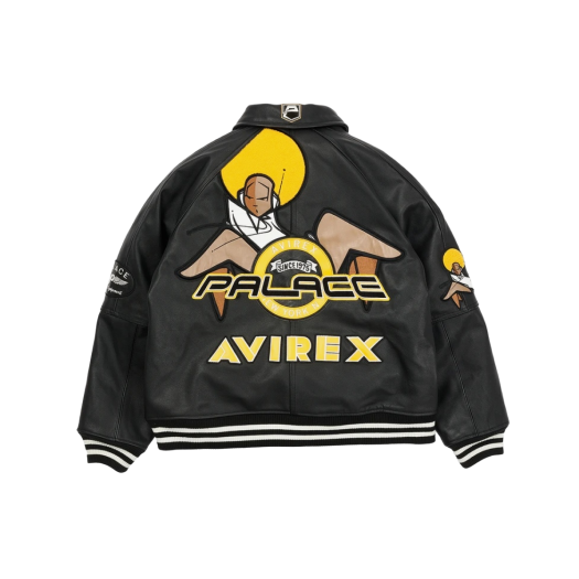 팔라스 x 아비렉스 자켓 블랙 - 24FW | Palace | KREAM 팔라스 x 아비렉스 자켓 블랙 - 24FW | Palace | KREAM