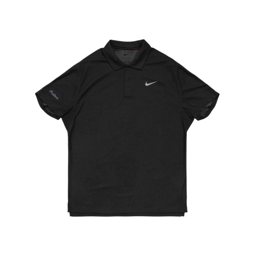 Malbon Golf x Nike Dri-Fit ADV Tiger Woods Jacquard CB Polo Dark Smoke Grey