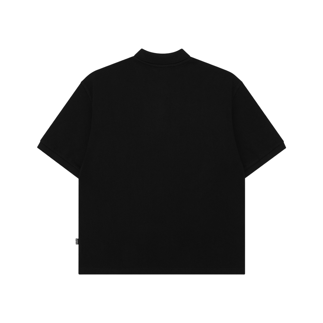 【IAB STUDIO】Cropped Pique Shirt Blue - 23FW 아이앱 스튜디오 크롭 피케 셔츠 블랙 - 더현대 서울 한정 | IAB