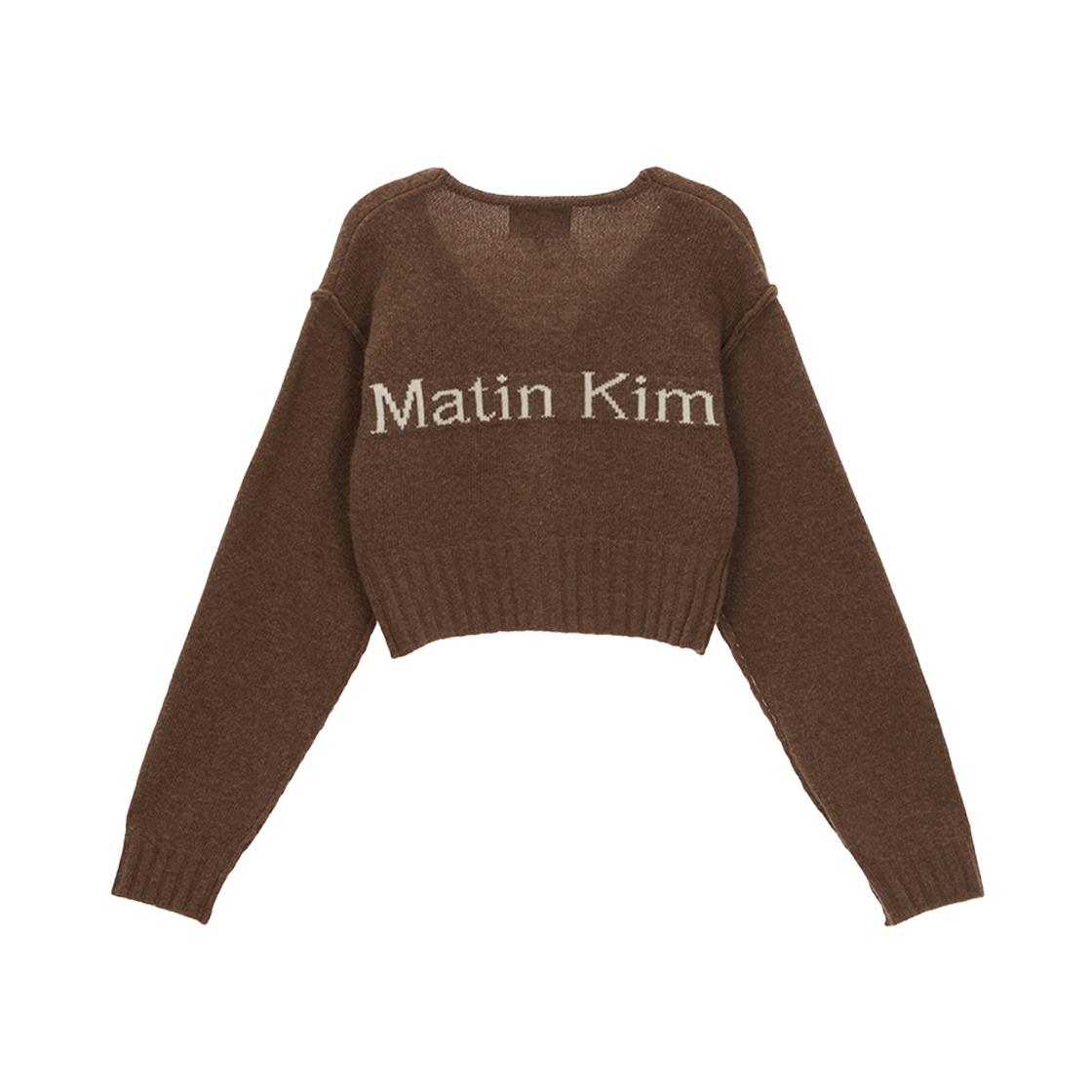 MATIN STITCH POINT CROP CARDIGAN IN LIGHT PINK – Matin Kim