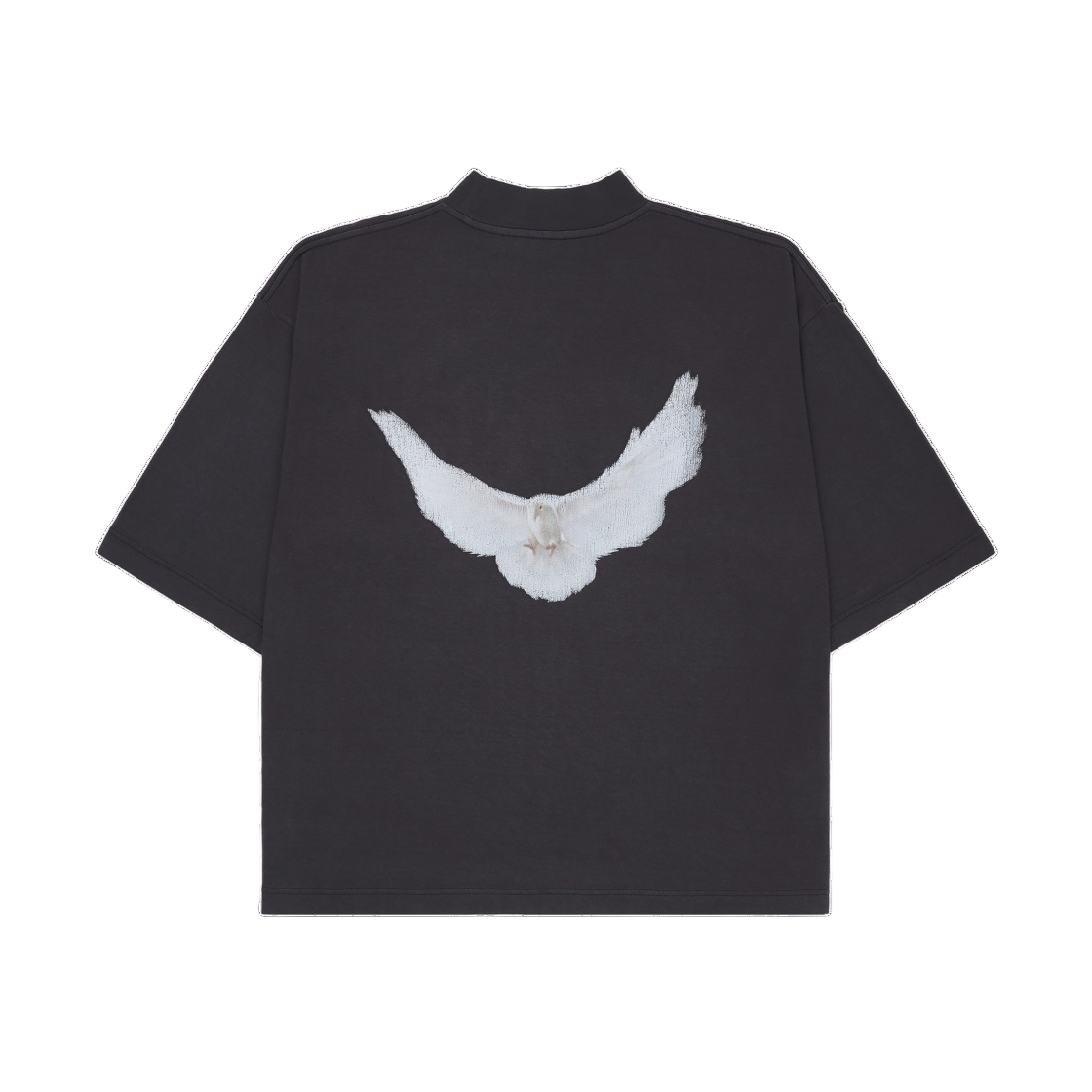 이지 갭 엔지니어드 바이 발렌시아가 도브 3/4 슬리브 티셔츠 다크 그레이(Yeezy Gap Engineered By Balenciaga Dove 3/4 Sleeve T-Shirt Dark Grey)