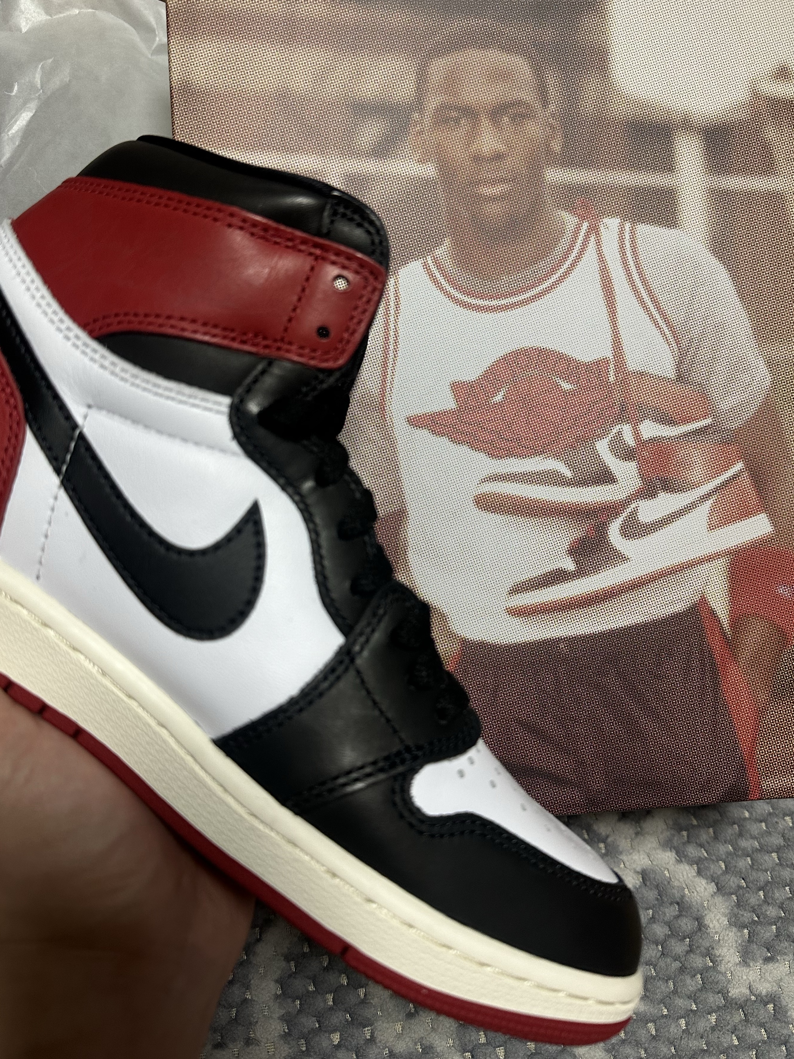 Jordan 1 Retro High OG Black Toe 착용 스타일