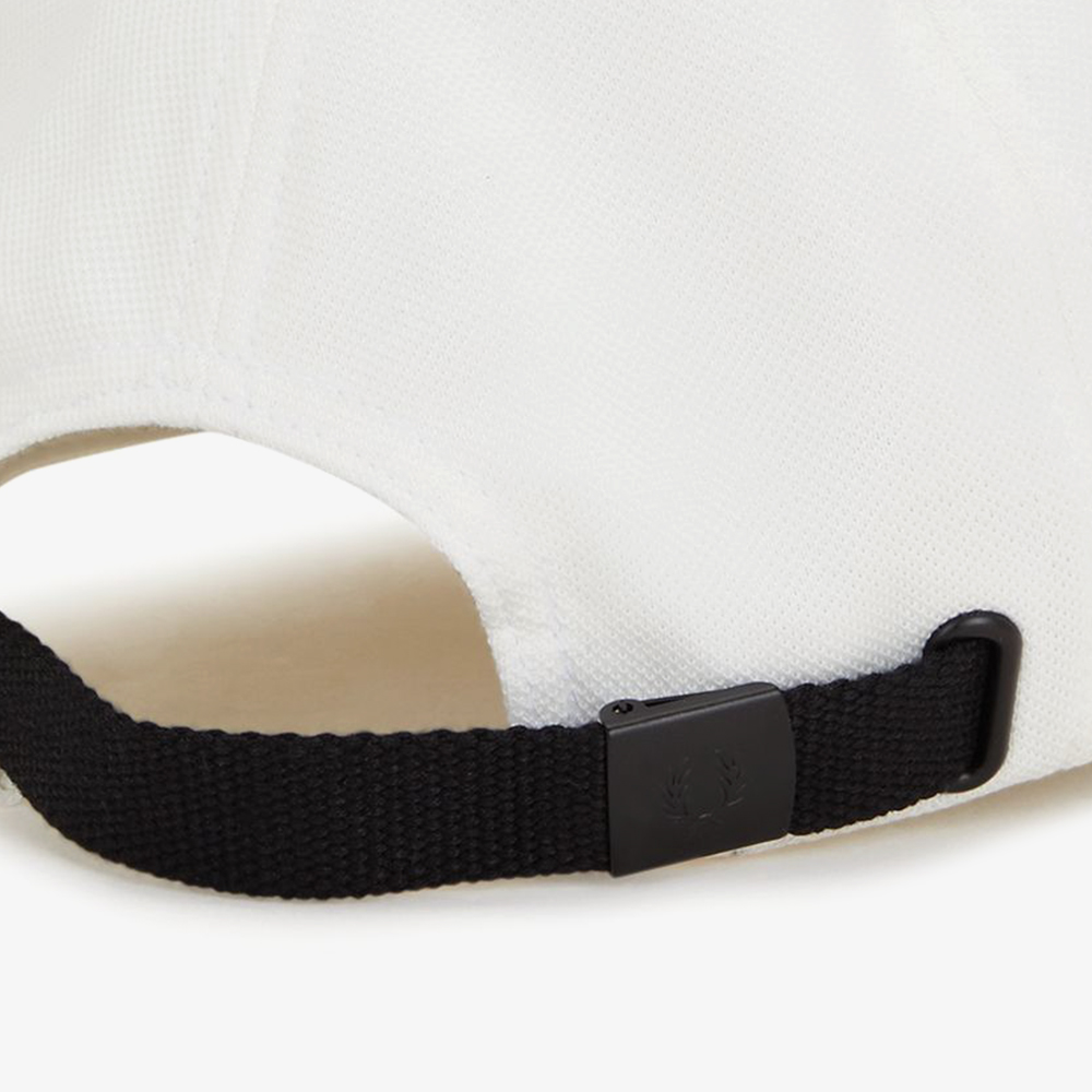 프레드페리 피케 클래식 캡 스노우 화이트/코트그린(Fred Perry Pique Classic Cap Snwhite/Courtgre) - 4