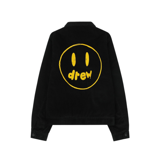 Drew House Painted Mascot Jacket Black - Ssense Exclusive