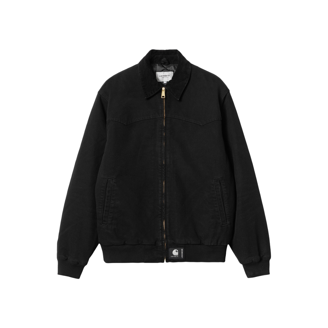 - Carhartt WIP x Worksout OG Santa Fe Jacket Black Aged Canvas - #2