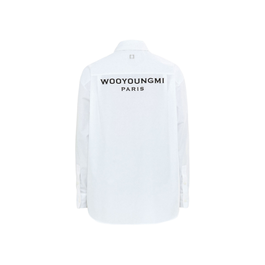 우영미 플라워 프린트 셔츠 화이트 - 24SS | Wooyoungmi | KREAM