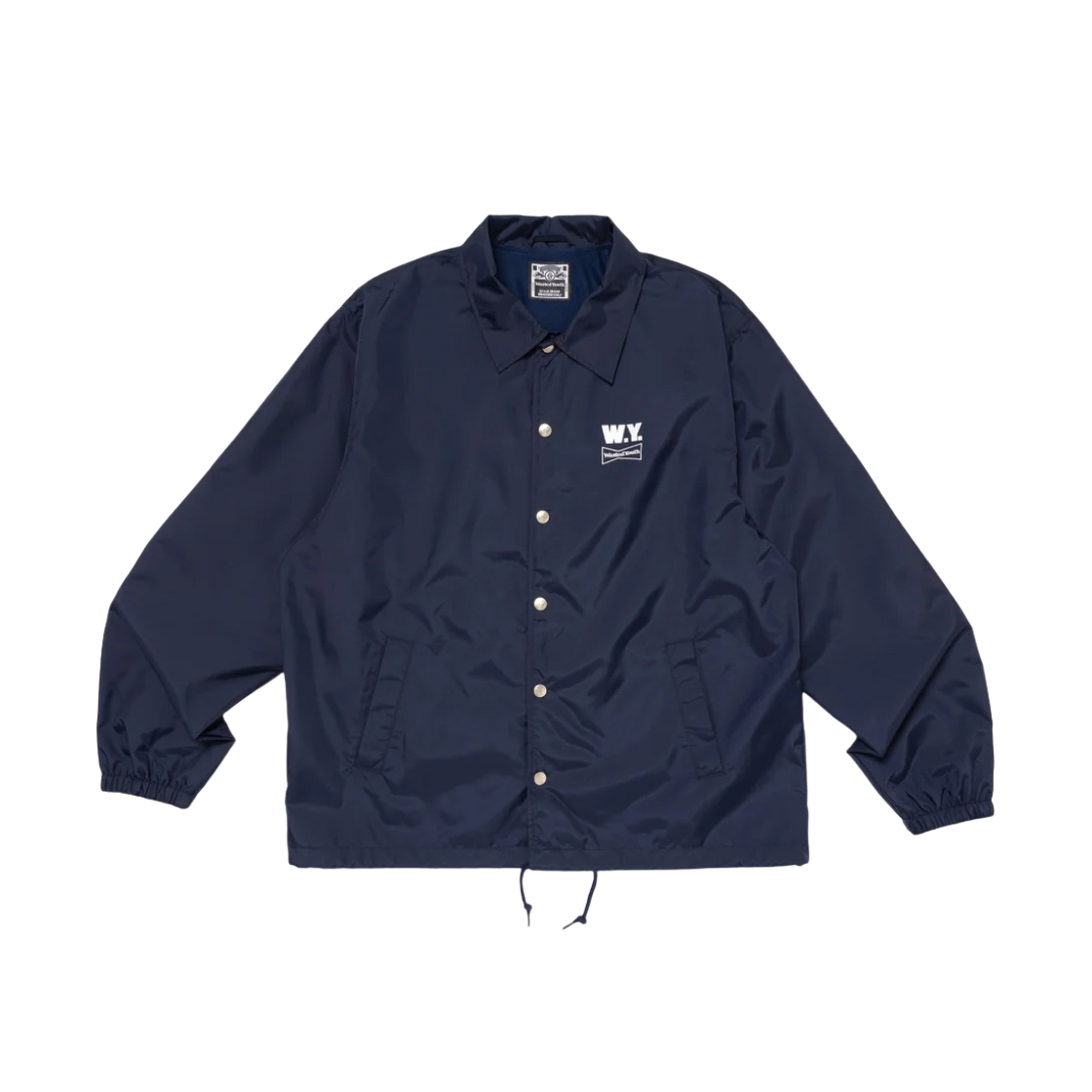 Wasted Youth Quilt Puff Jacket Navy L
