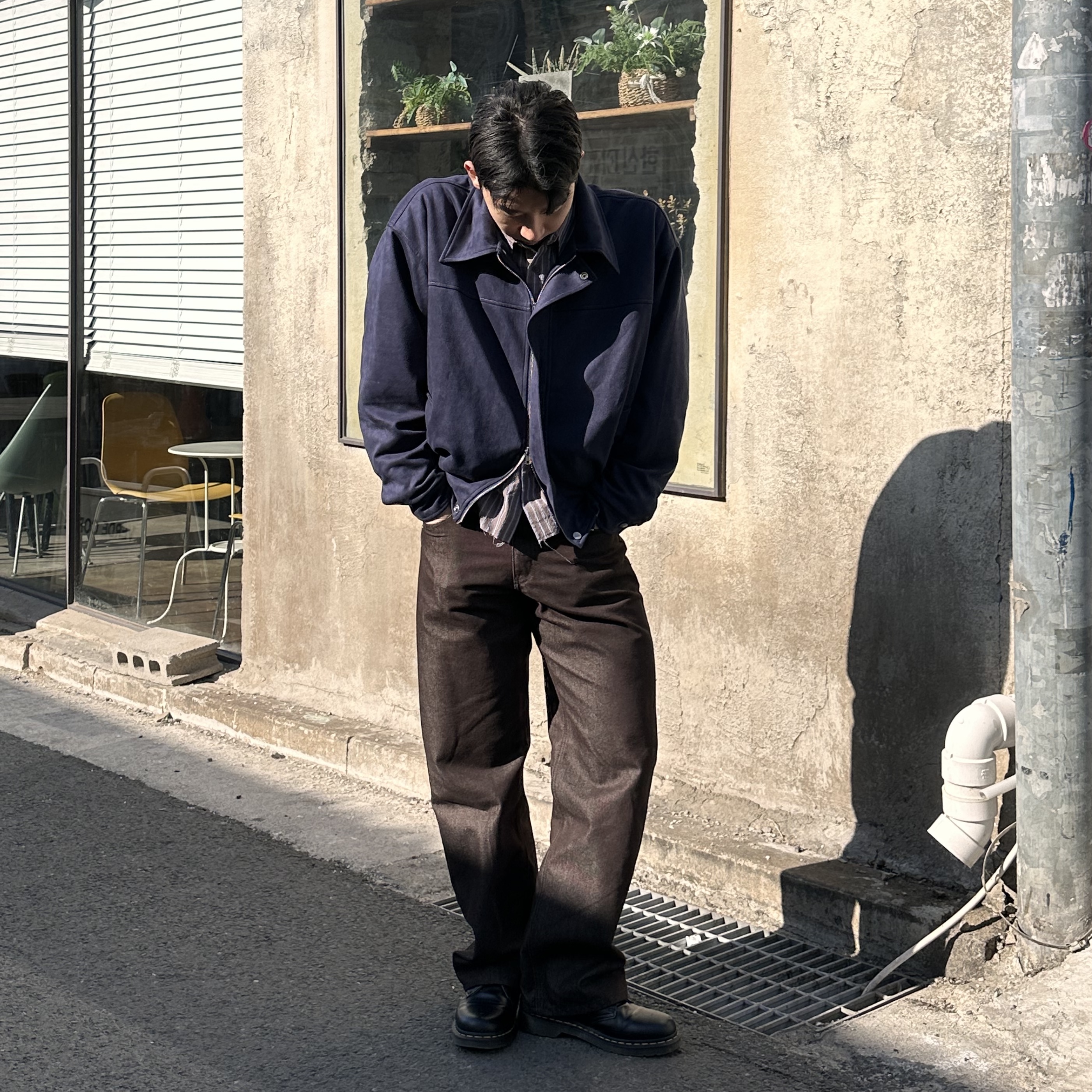Dr. Martens 1461 Smooth Black 착용 스타일