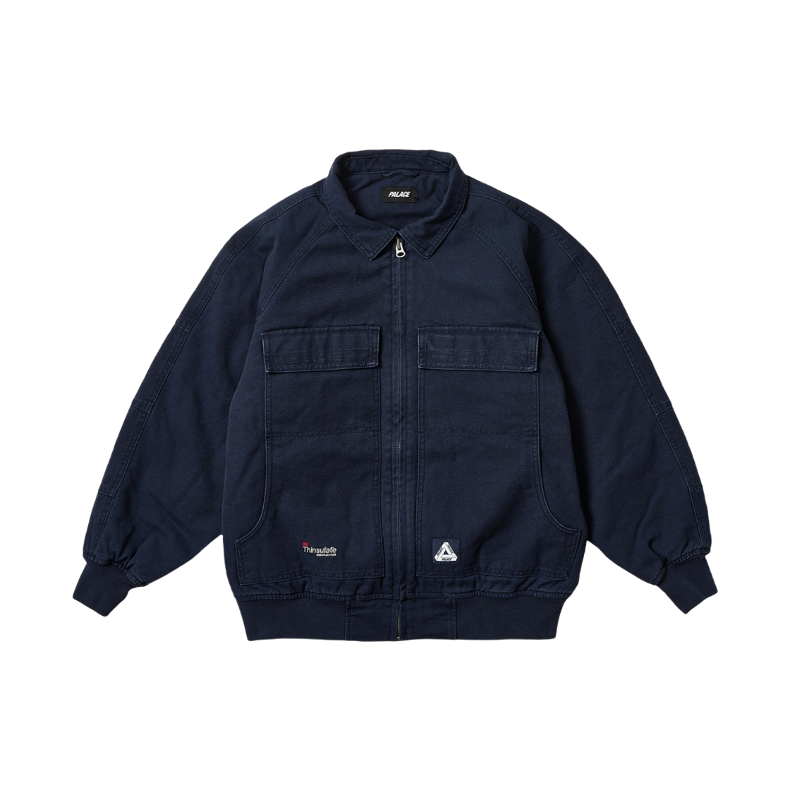 Palace Floral Canvas Bomber Jacket Black Men's - FW24 - US
