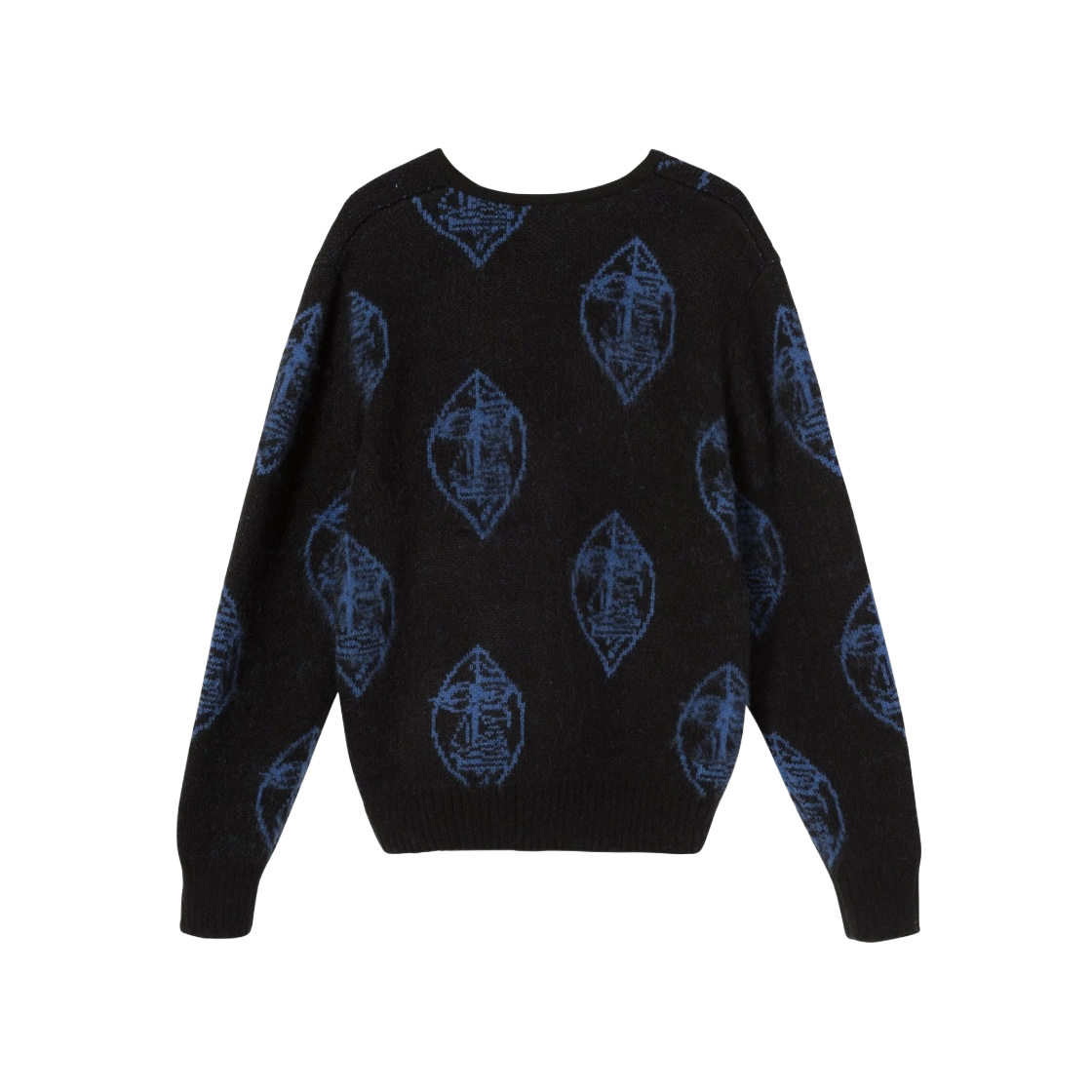 stussy gothic sweater 黒 STUSSYよりクルーネックセーター「22AW Gothic Sweater」が買取