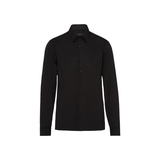 Prada Cotton Shirt Black