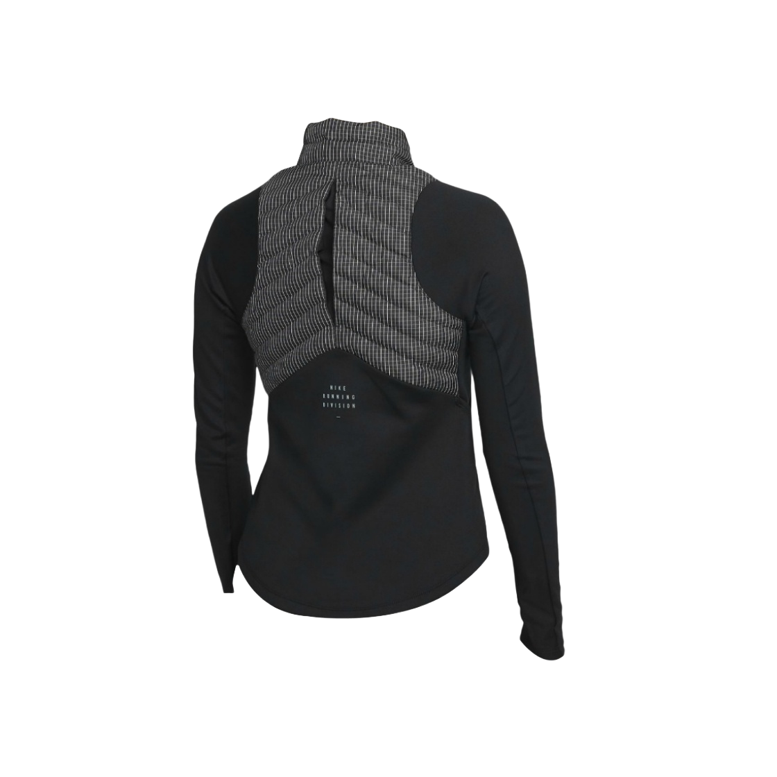 DD6469-010 (W) Nike Therma-Fit Run Division Hybrid Running Jacket Black Reflective Silver - Asia - #2
