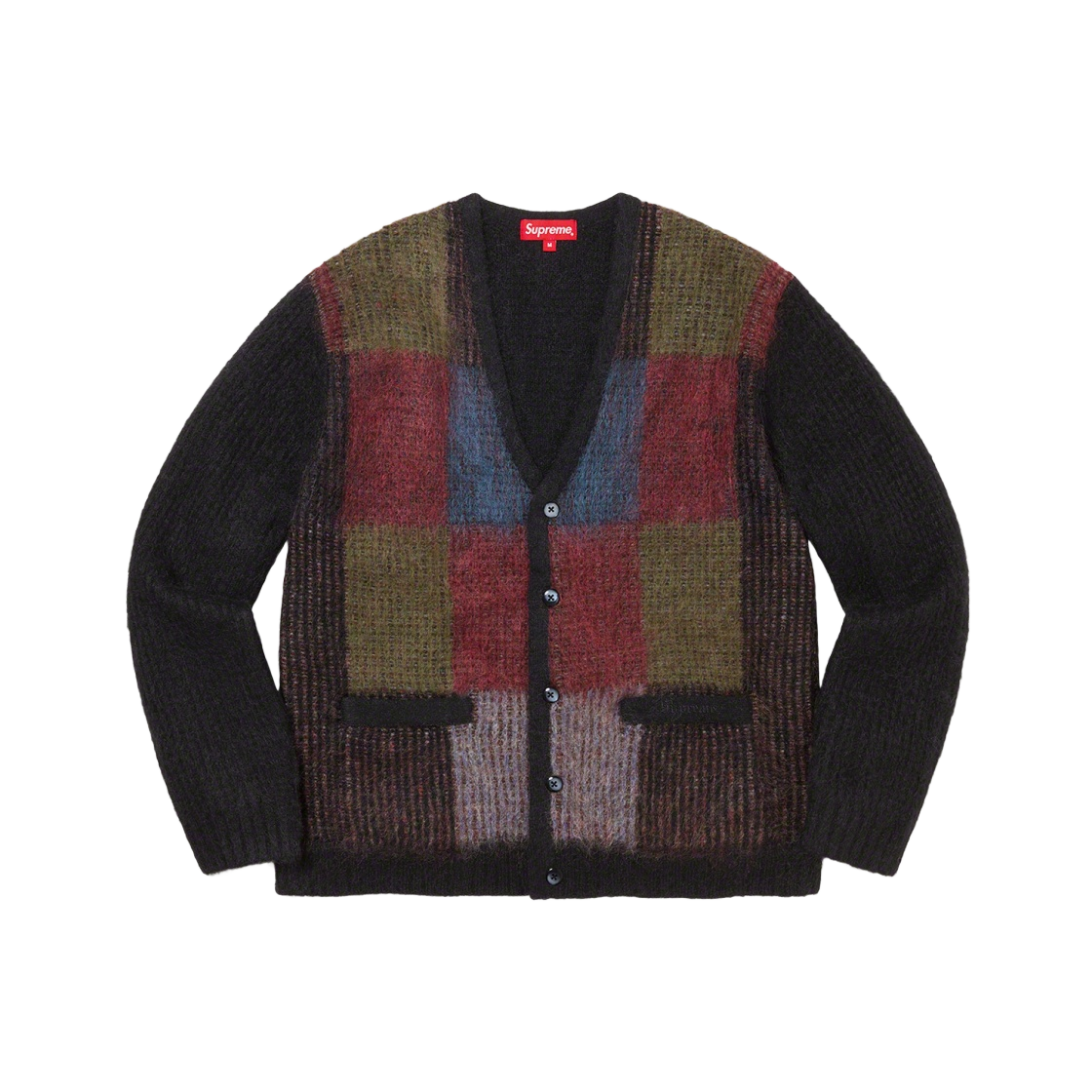 슈프림 브러쉬드 그리드 가디건 블랙 - 22SS | Supreme | KREAM 슈프림 브러쉬드 그리드 가디건 블랙 - 22SS | Supreme | KREAM