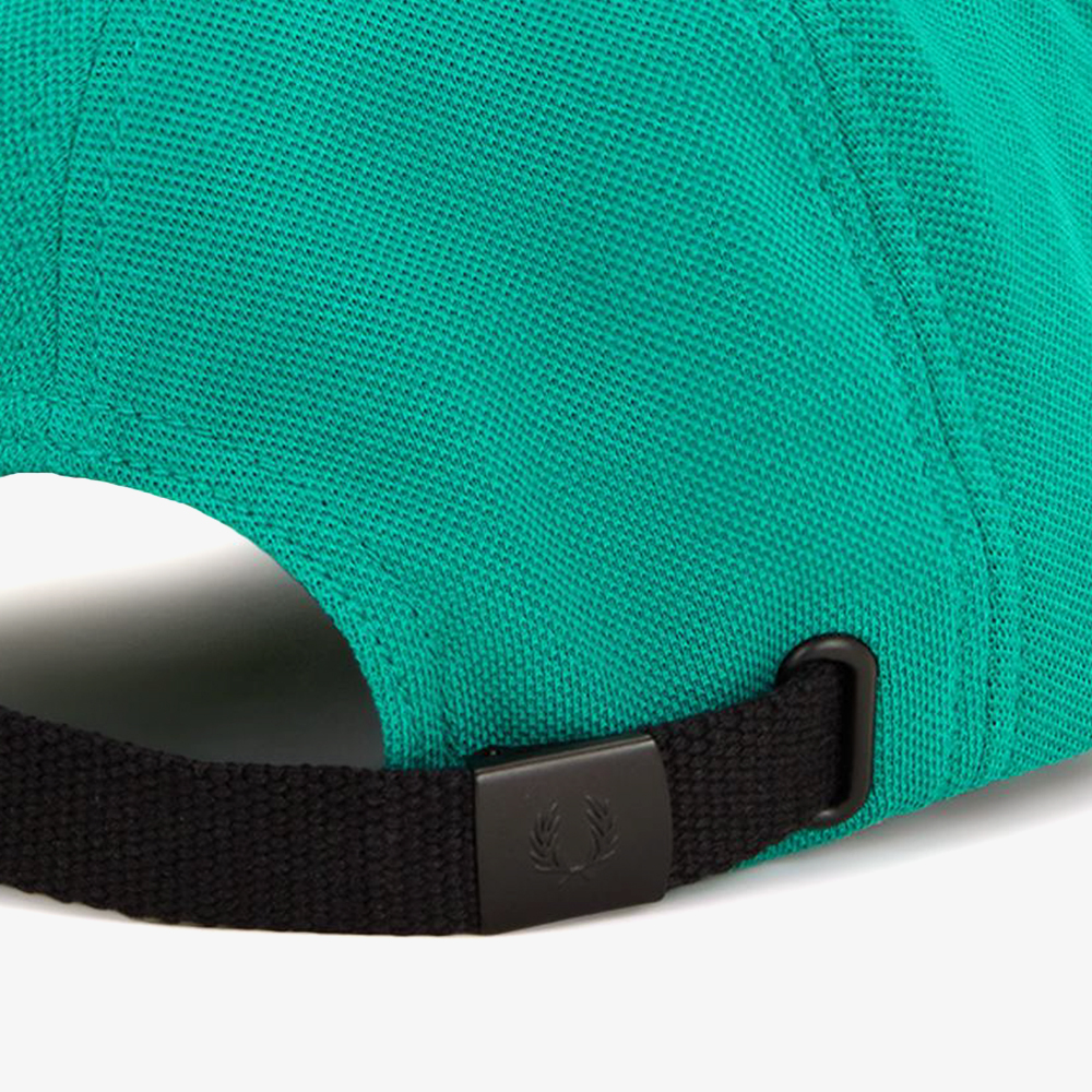 프레드페리 피케 클래식 캡 라벨그린/에크루(Fred Perry Pique Classic Cap Label Green/Ecru) - 4