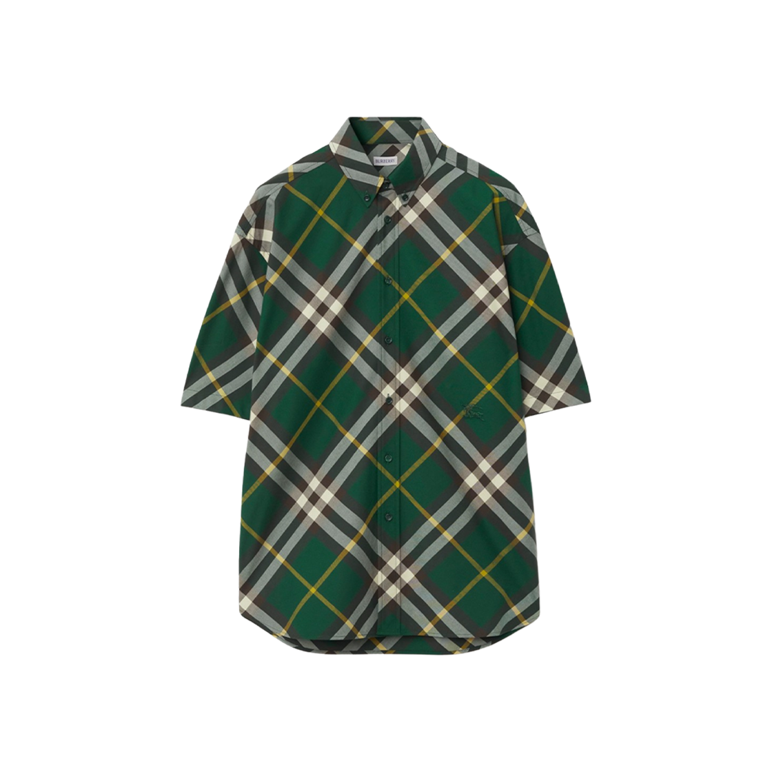 Tシャツ・カットソー Burberry SS24 Check shirt (8082903 IVY) 0400019624278?wid=900