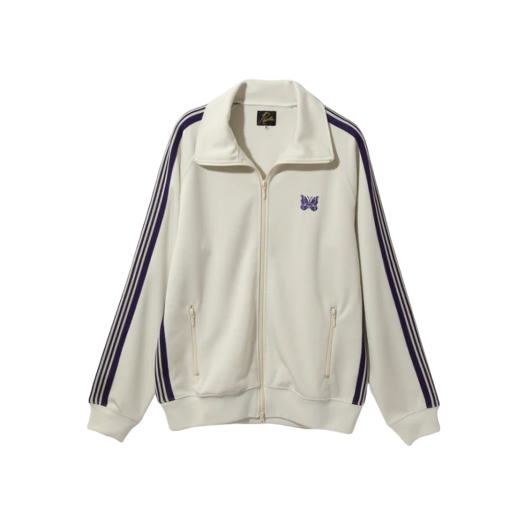 Needles トラックジャケット Needles/別注 Track Jacket PolySmooth Black×Purple｜Daytona