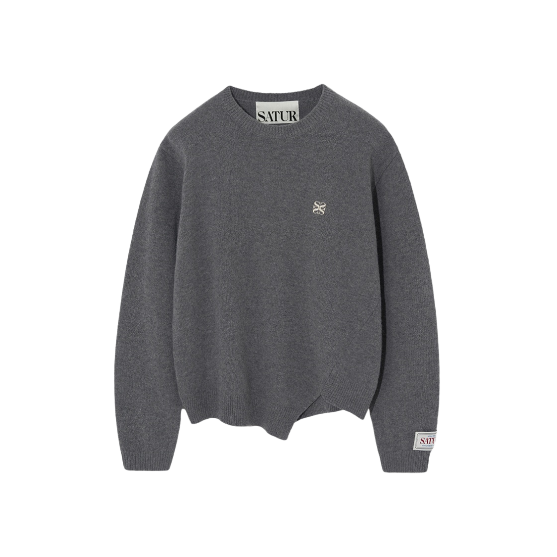 ニット・セーター SATUR Classic Crew Neck Half Knit 5FT1176 SATUR(セター) ニット・セーター(メンズ) - 海外通販のBUYMA