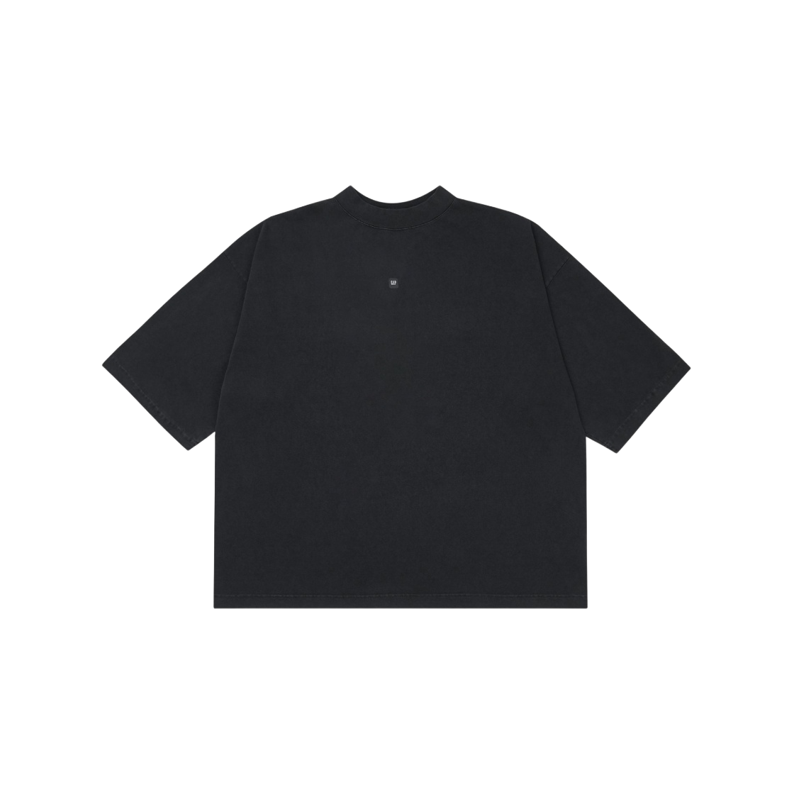 이지 갭 엔지니어드 바이 발렌시아가 로고 3/4 슬리브 티셔츠 워시드 블랙(Yeezy Gap Engineered By Balenciaga Logo 3/4 Sleeve T-Shirt Washed Black) - 1