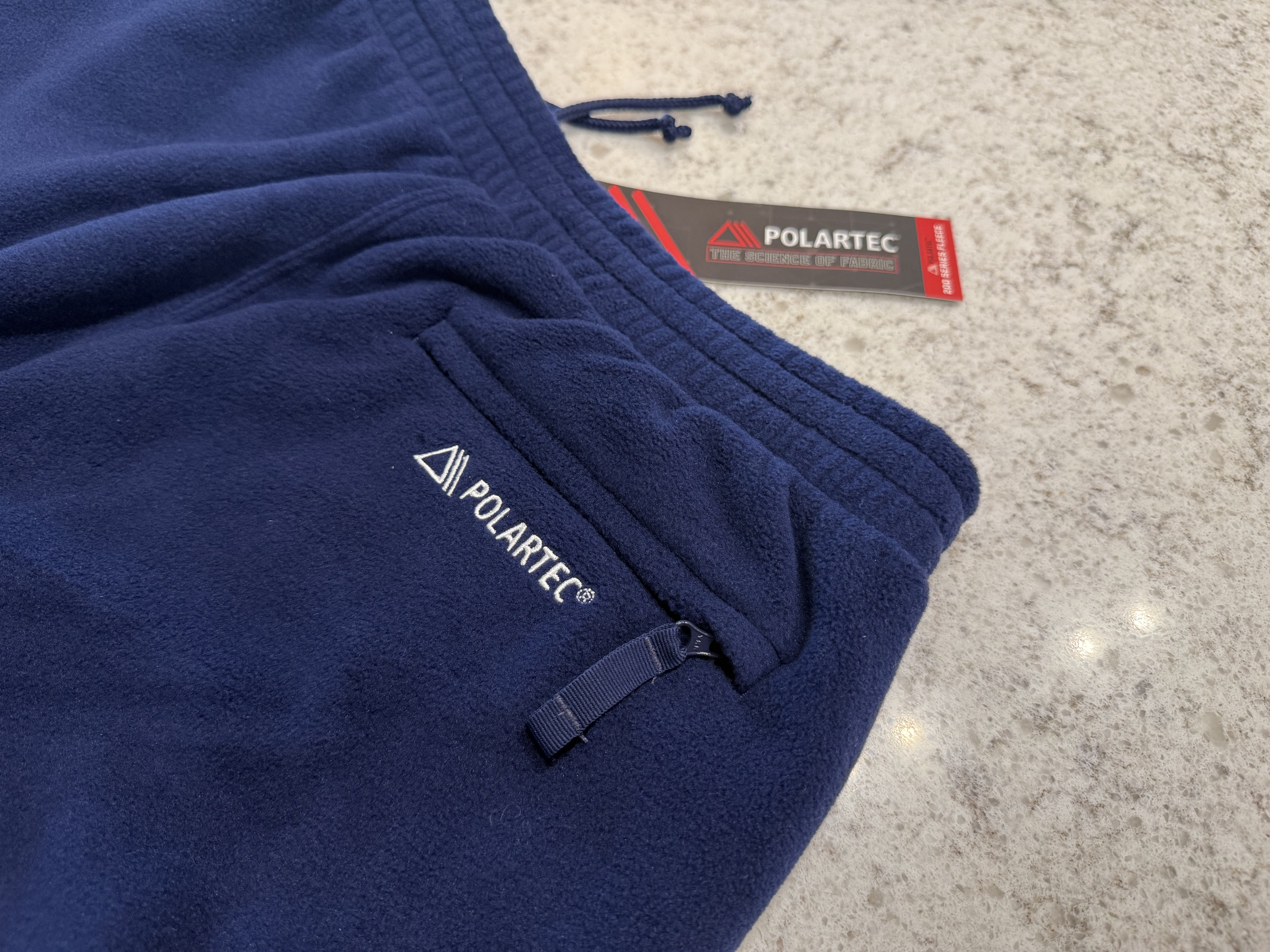 Supreme Polartec Pant Navy - 24FW 착용 스타일 - 6