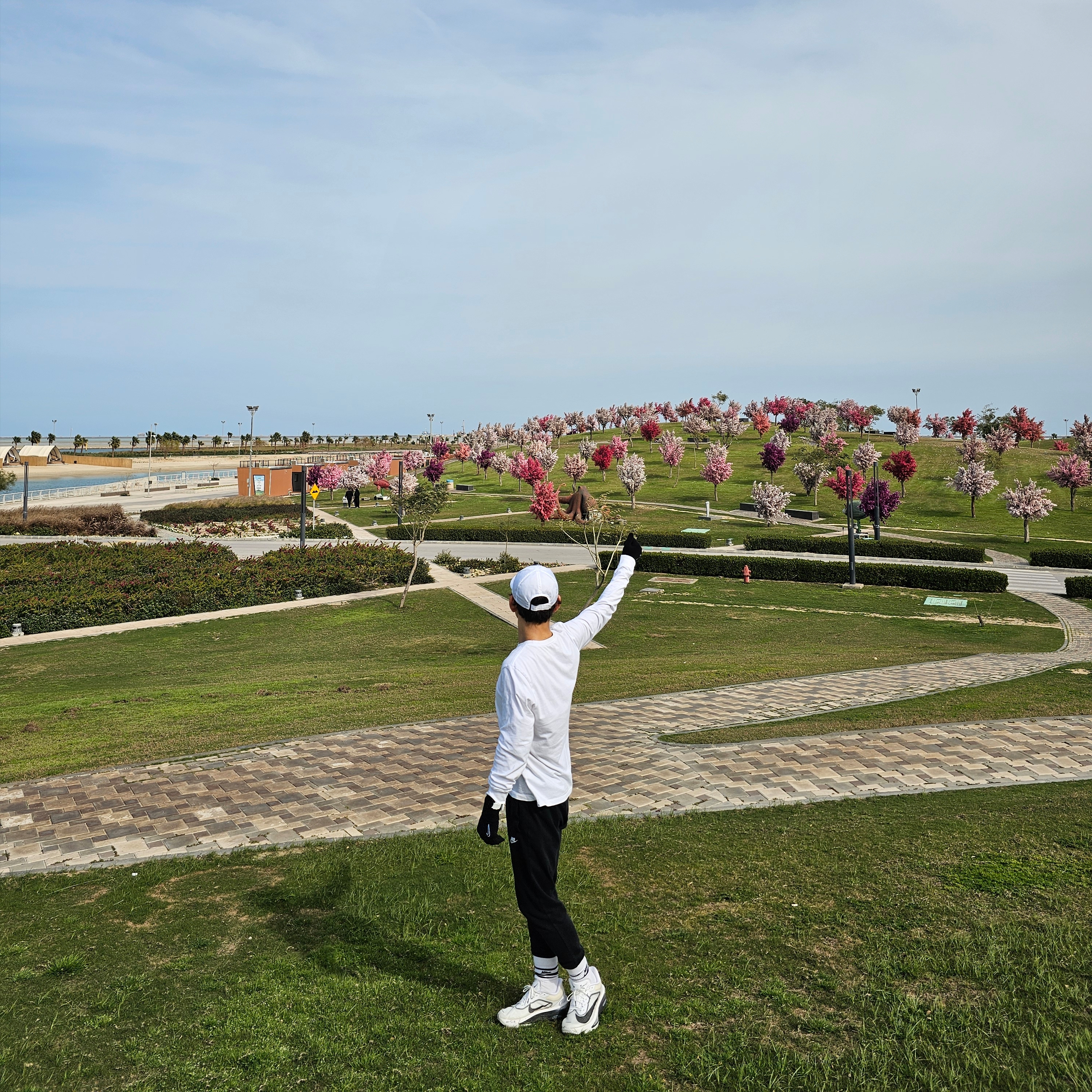 Nike Zoom Fly 6 White Smoke Grey 착용 스타일 - 3