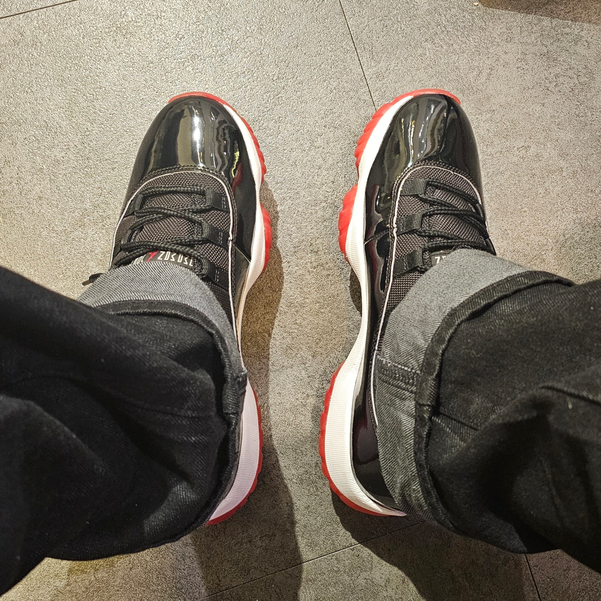Jordan 11 Retro Bred 2019 착용 스타일 - 2