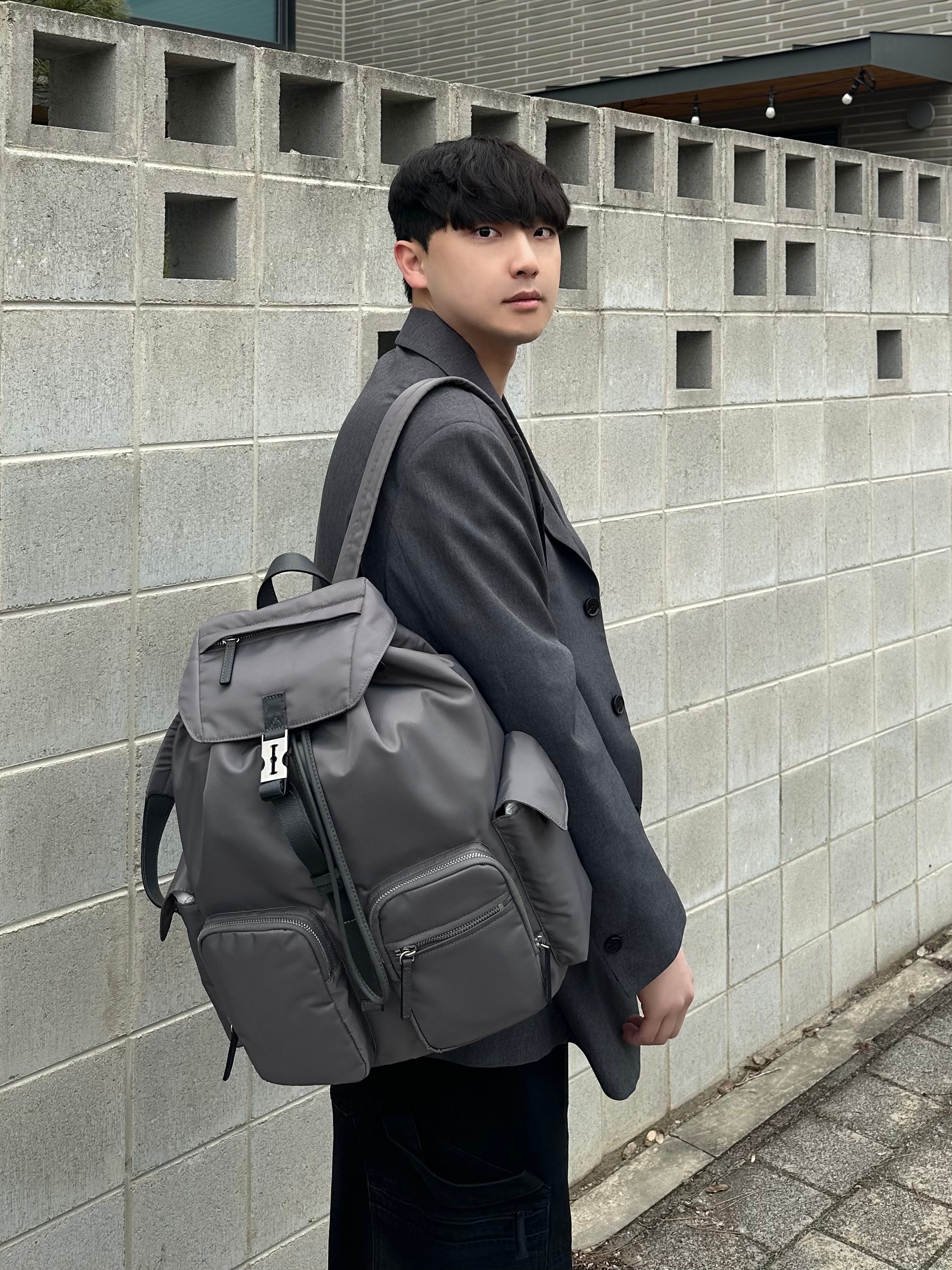 Balenciaga Steroid Derby Black 착용 스타일 - 2