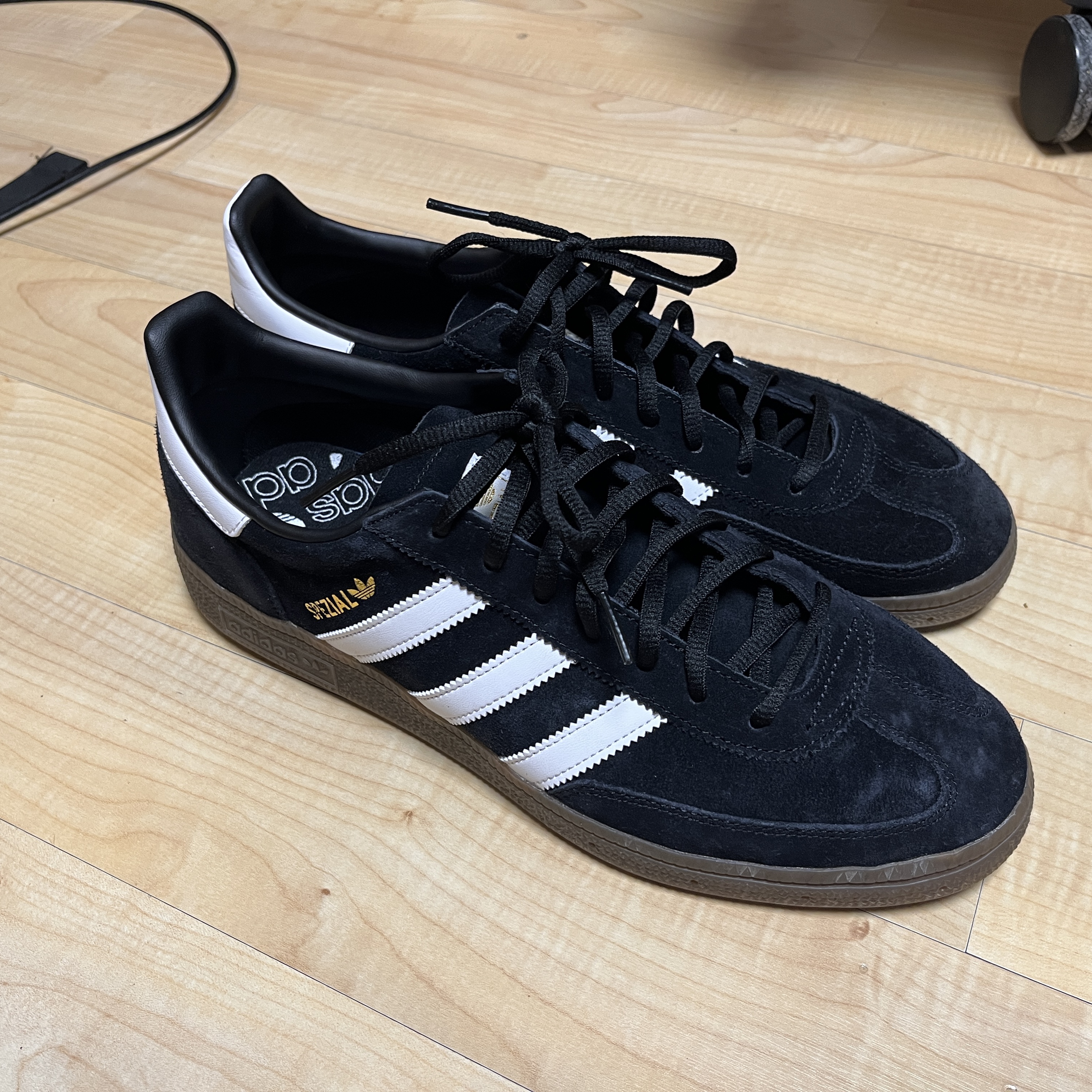 Adidas Spezial Handball Core Black 착용 스타일 - 2