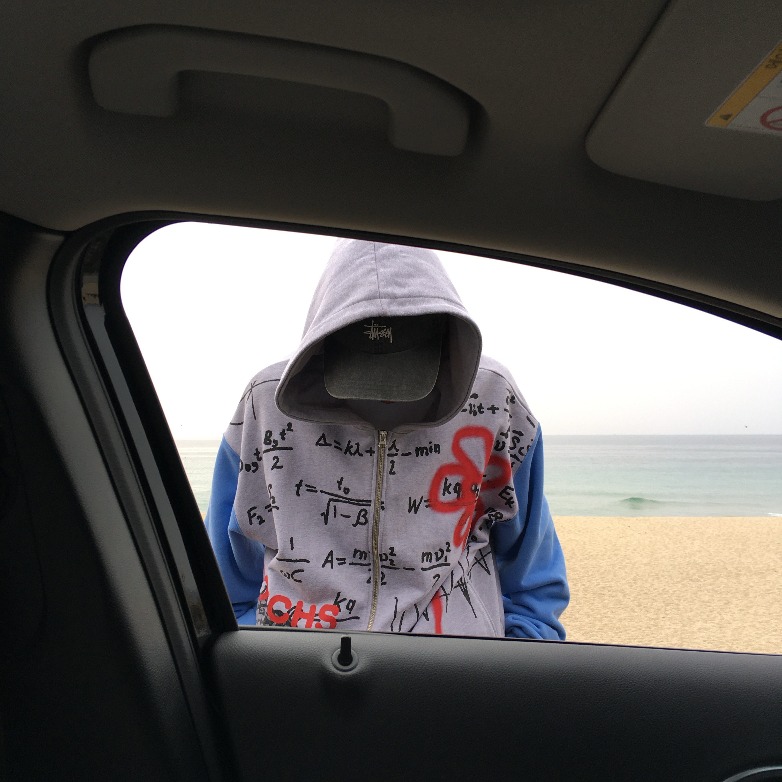 Stussy Washed Basic Low Pro Cap Charcoal, Cotchs Brain Hooded Zip Up 착용 스타일 - 2