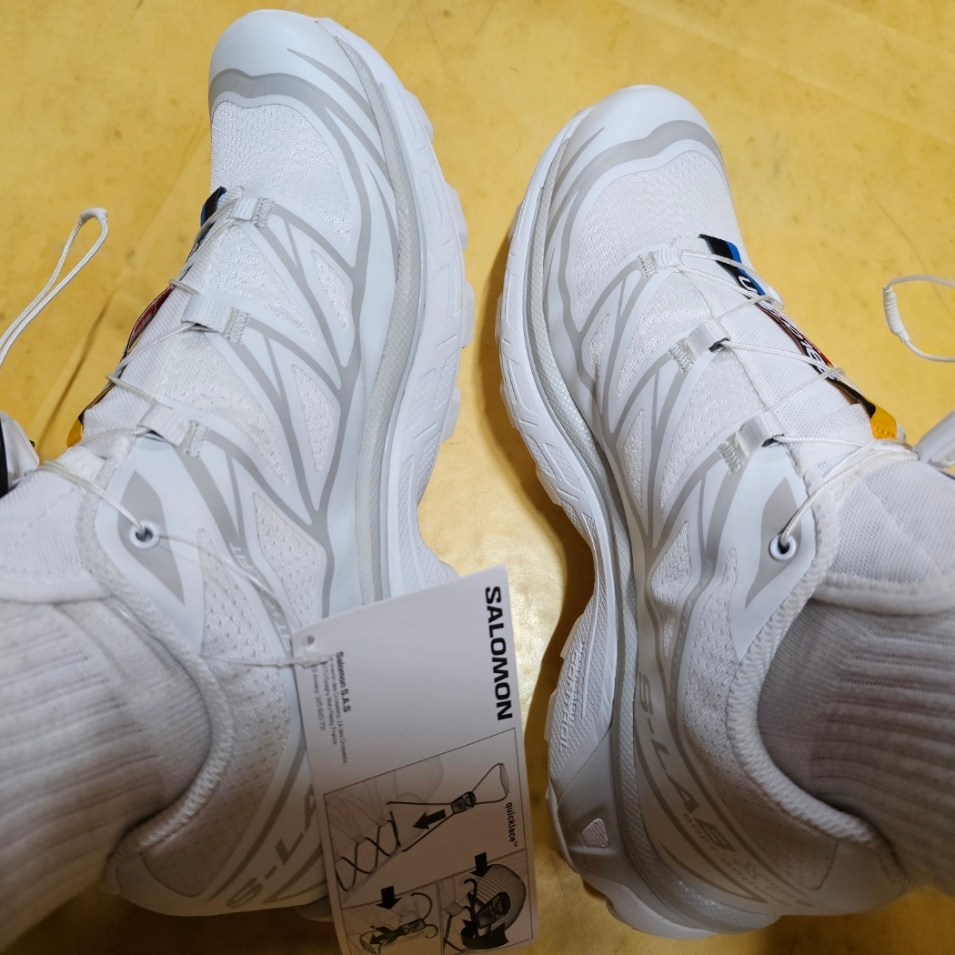 Salomon XT-6 ADV White 착용 스타일 - 1