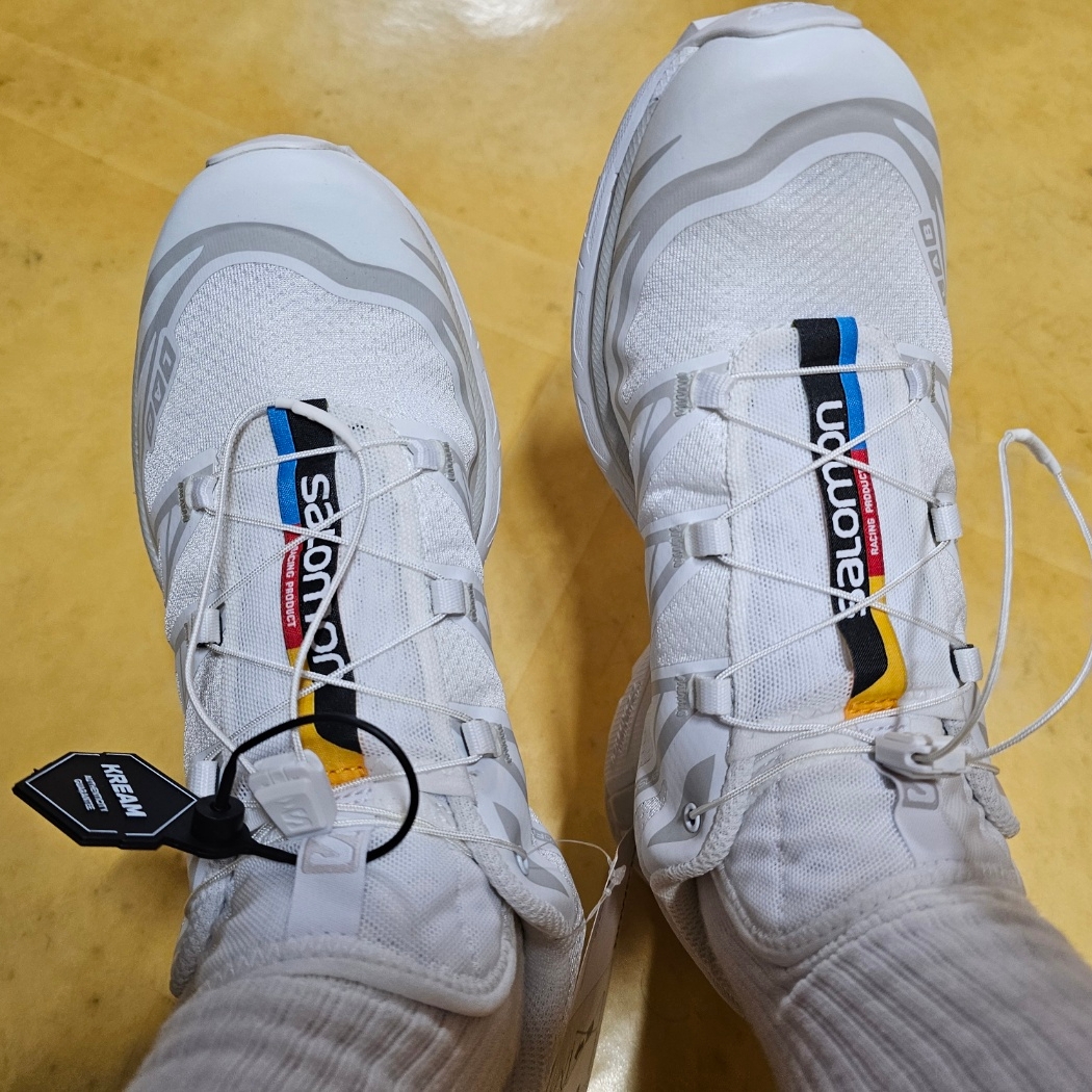 Salomon XT-6 ADV White 착용 스타일 - 2