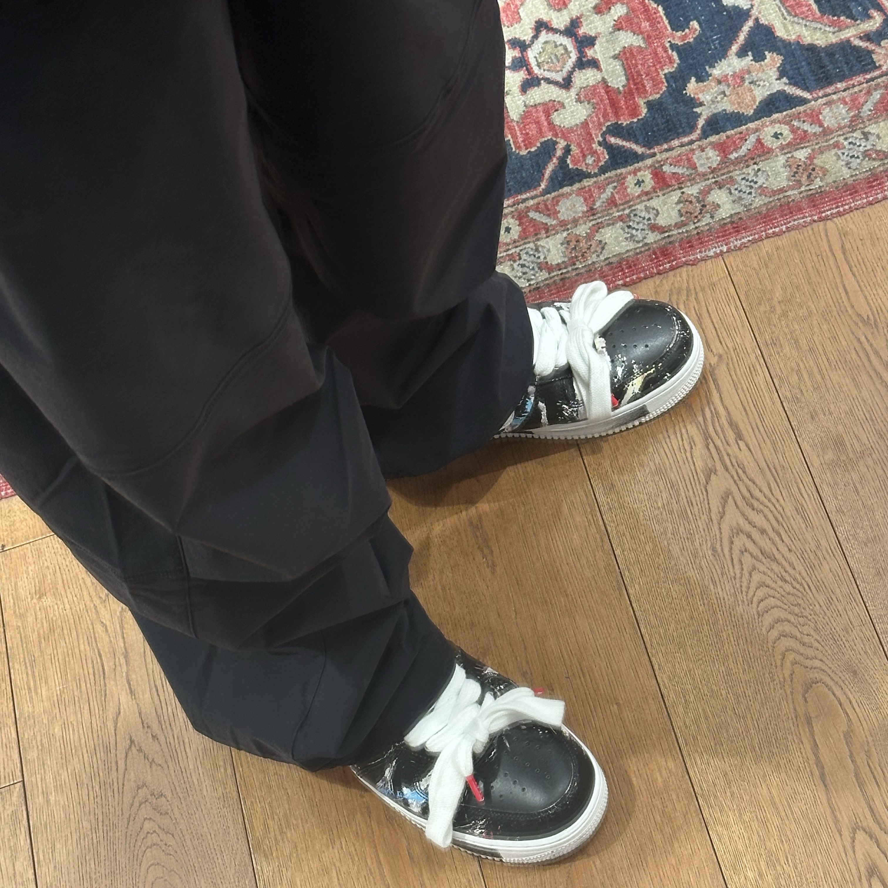 Nike x Peaceminusone Air Force 1 Low Para-Noise 착용 스타일