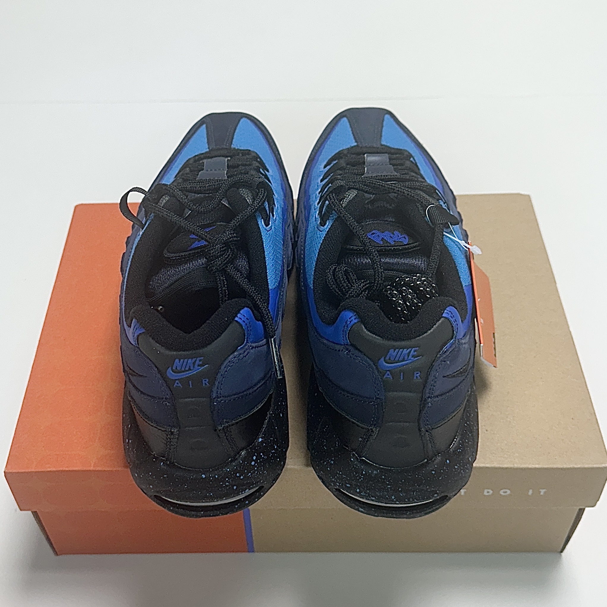 Nike x Stash Air Max 95 SP Black and Harbor Blue 2024 착용 스타일 - 2