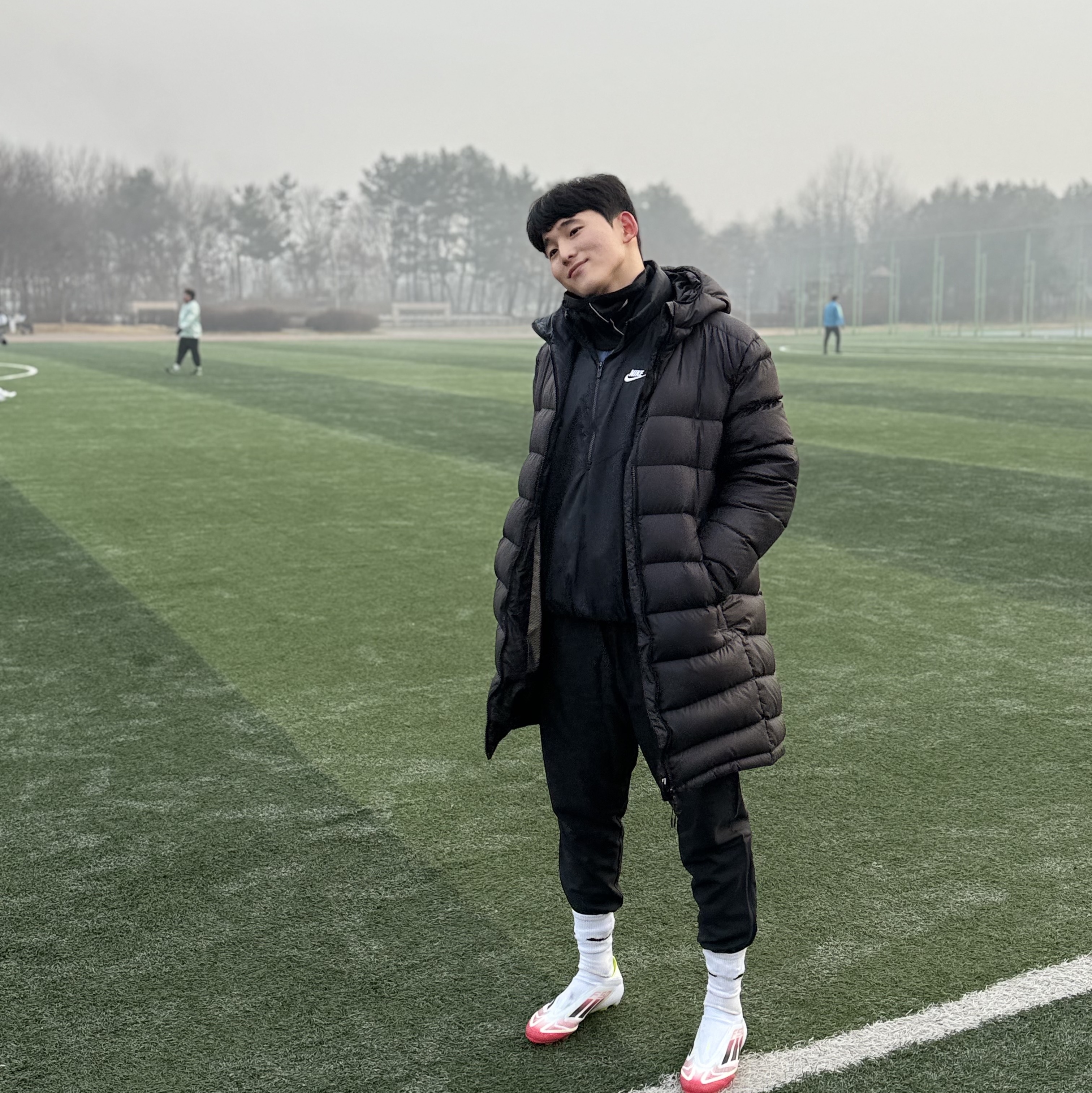 Nike Dri-Fit Phenom Elite Woven Running Pants Black - Asia, Nike NSW Unlined Woven Windrunner Anorak Jacket Black - Asia 착용 스타일 - 1