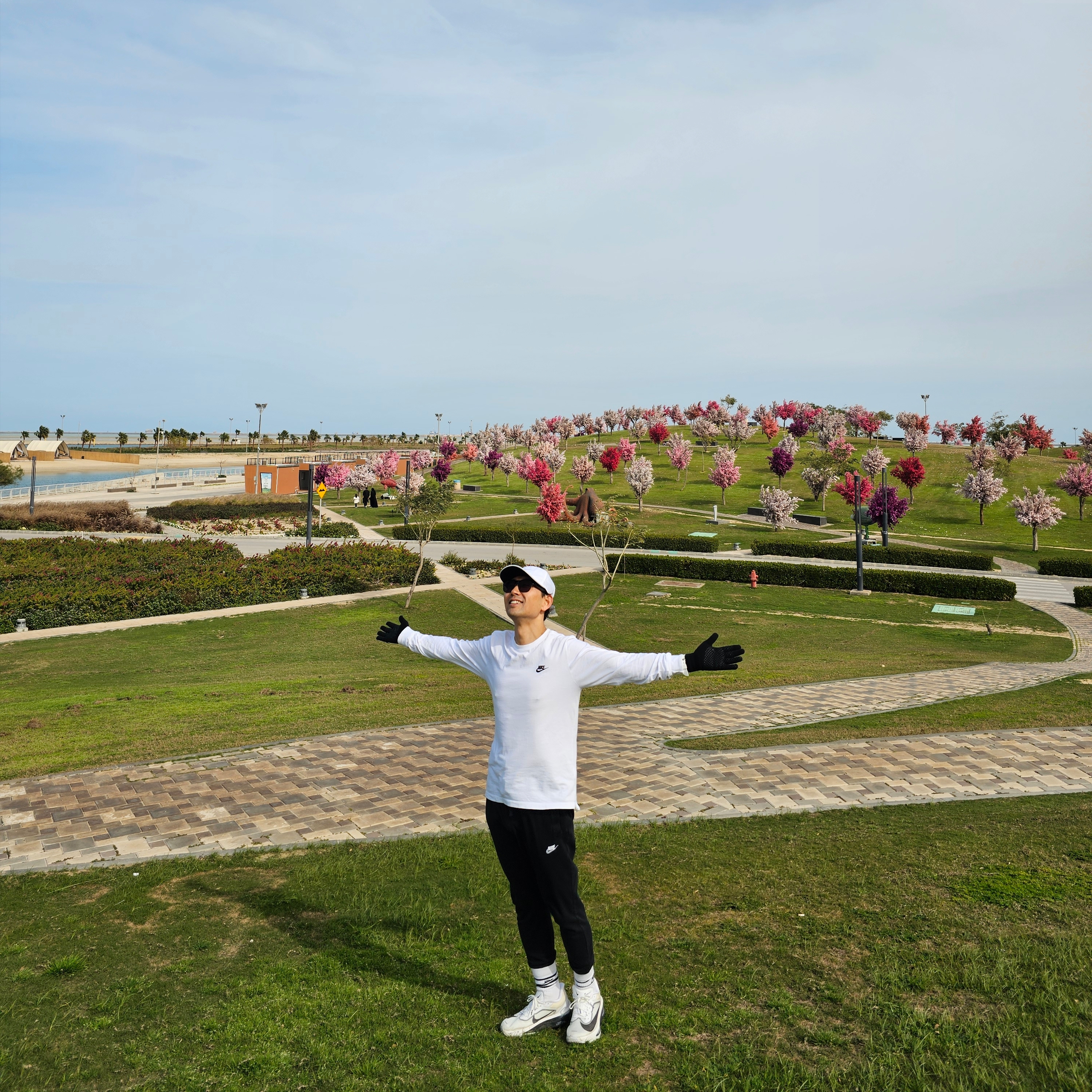 Nike Zoom Fly 6 White Smoke Grey 착용 스타일 - 2