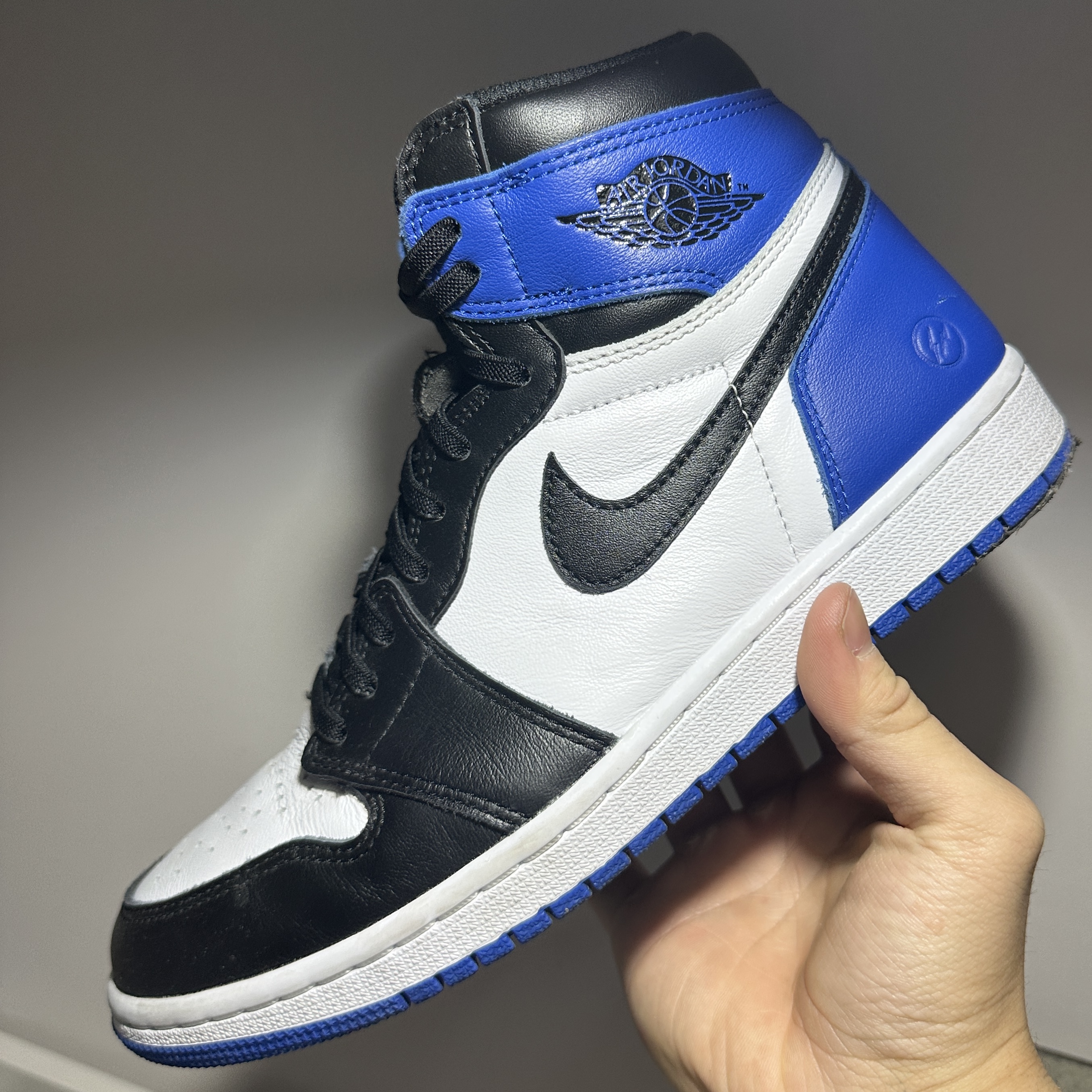 Jordan 1 x Fragment Retro High OG 착용 스타일
