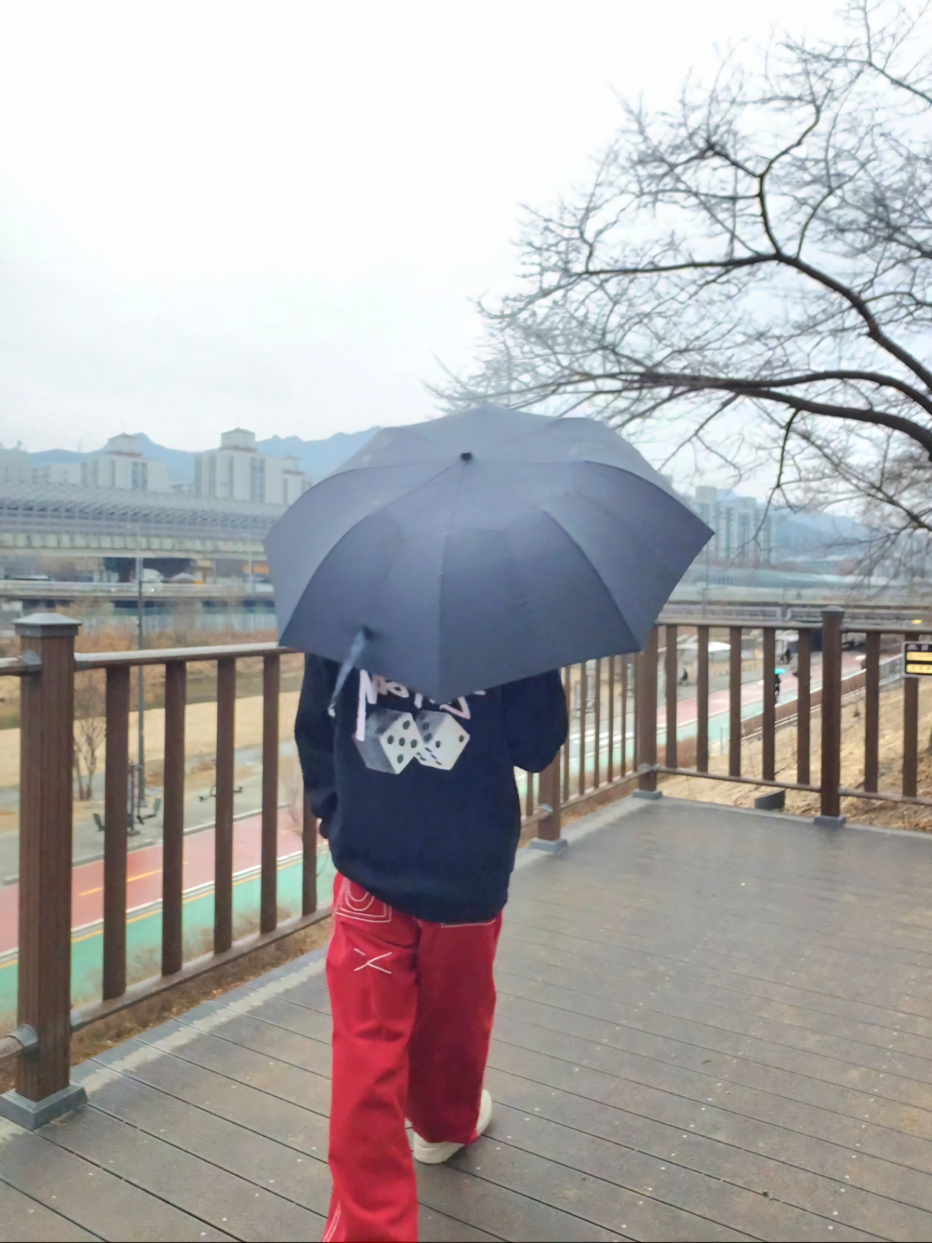 True Religion Scar Washed Denim Pants Red, Nike x Ambush Air Force 1 Low SP Phantom 착용 스타일 - 1