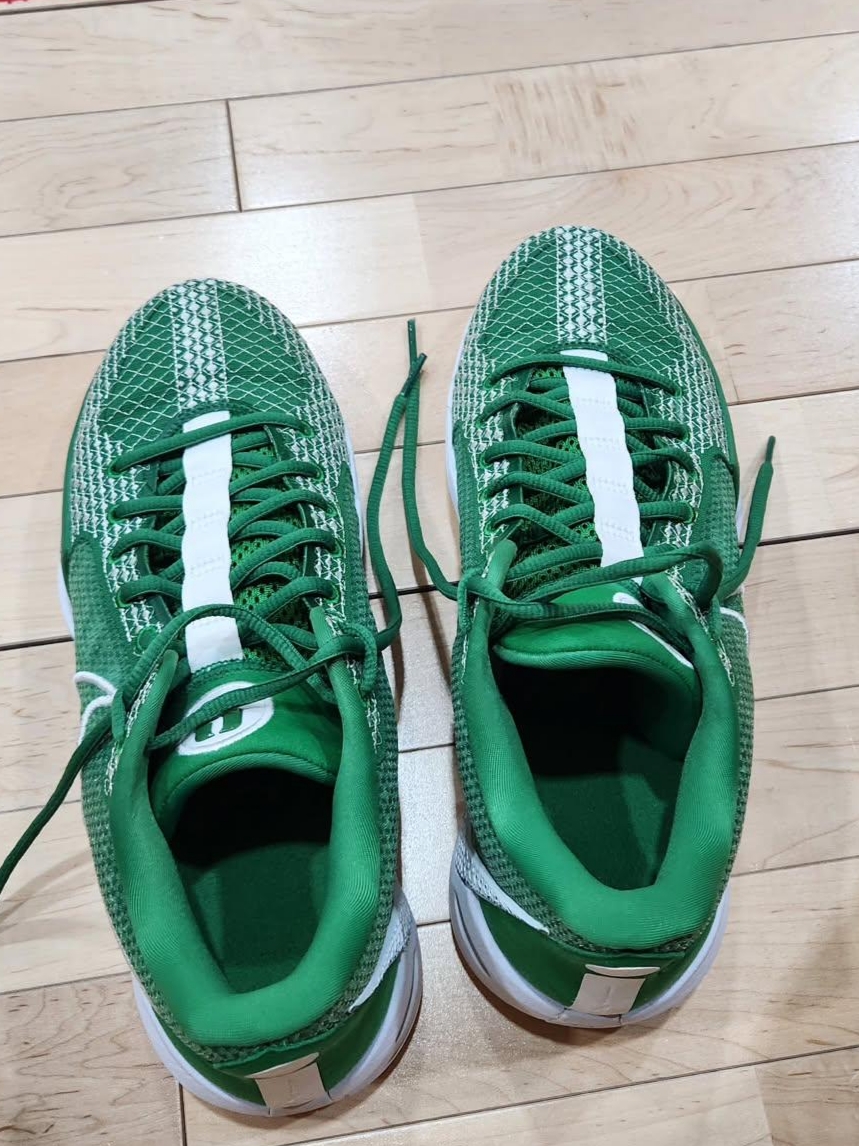 Nike Sabrina 1 Team Apple Green 착용 스타일
