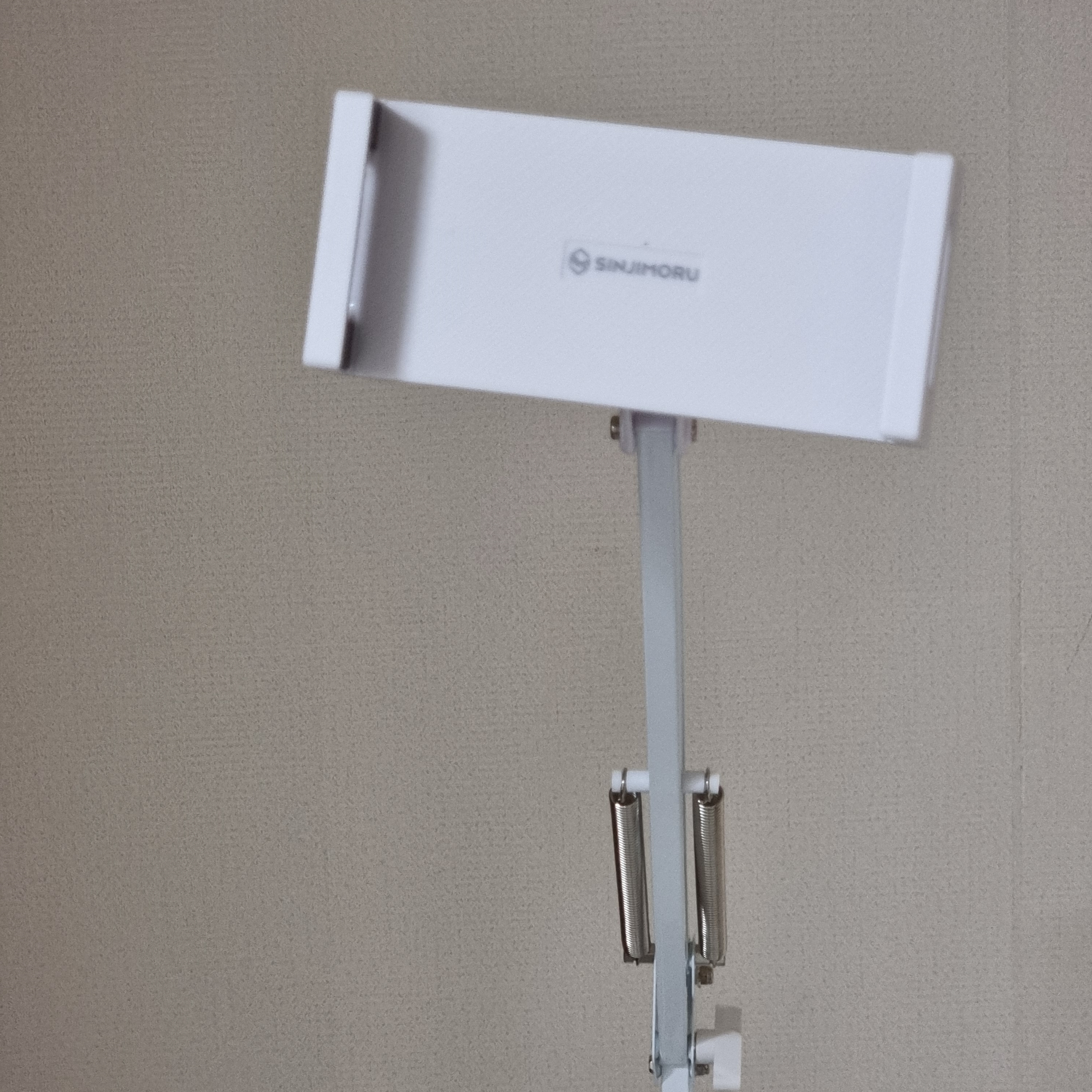SINJIMORU Stand-Type Carbon Steel 25CM Holder Phone Tablet Flexible Arm Basic White 착용 스타일 - 1
