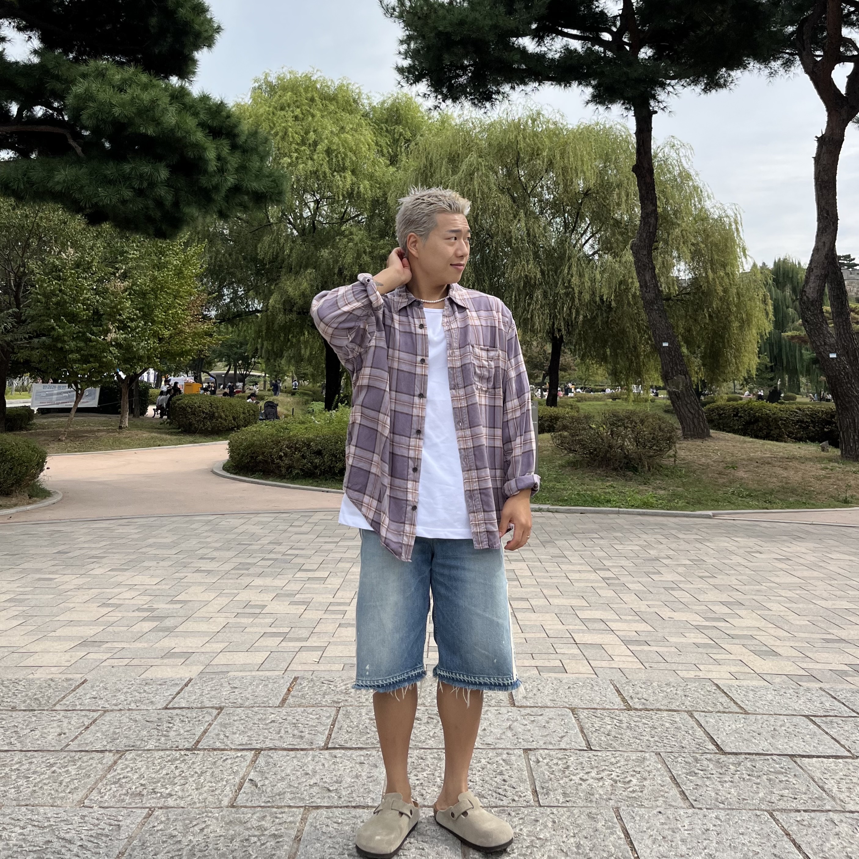 Birkenstock Boston Soft Footbed Taupe - Regular, Kapital 14 oz. Denim 5P Bone Embroidery Short Pants Indigo (Processing) 착용 스타일