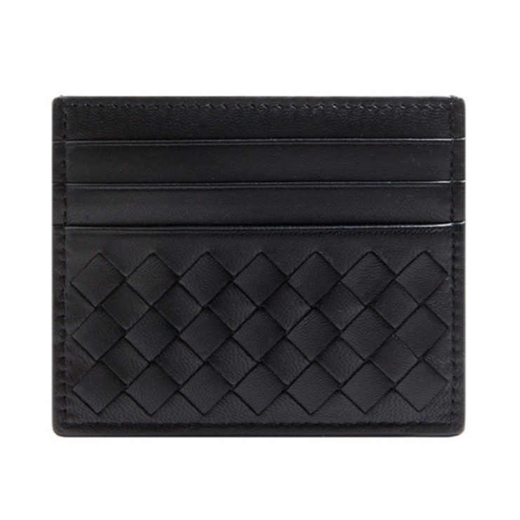 Bottega Veneta Credit Card Case Black 착용 스타일