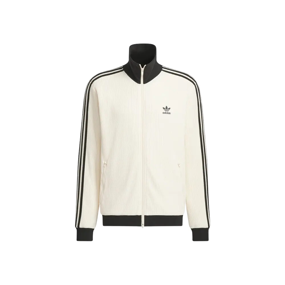 Adidas Waffle Beckenbauer Track Top Wonder White - KR Sizing 착용 스타일