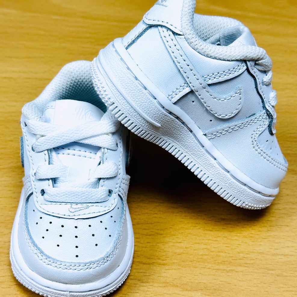 (TD) Nike Force 1 LE White 착용 스타일 - 3