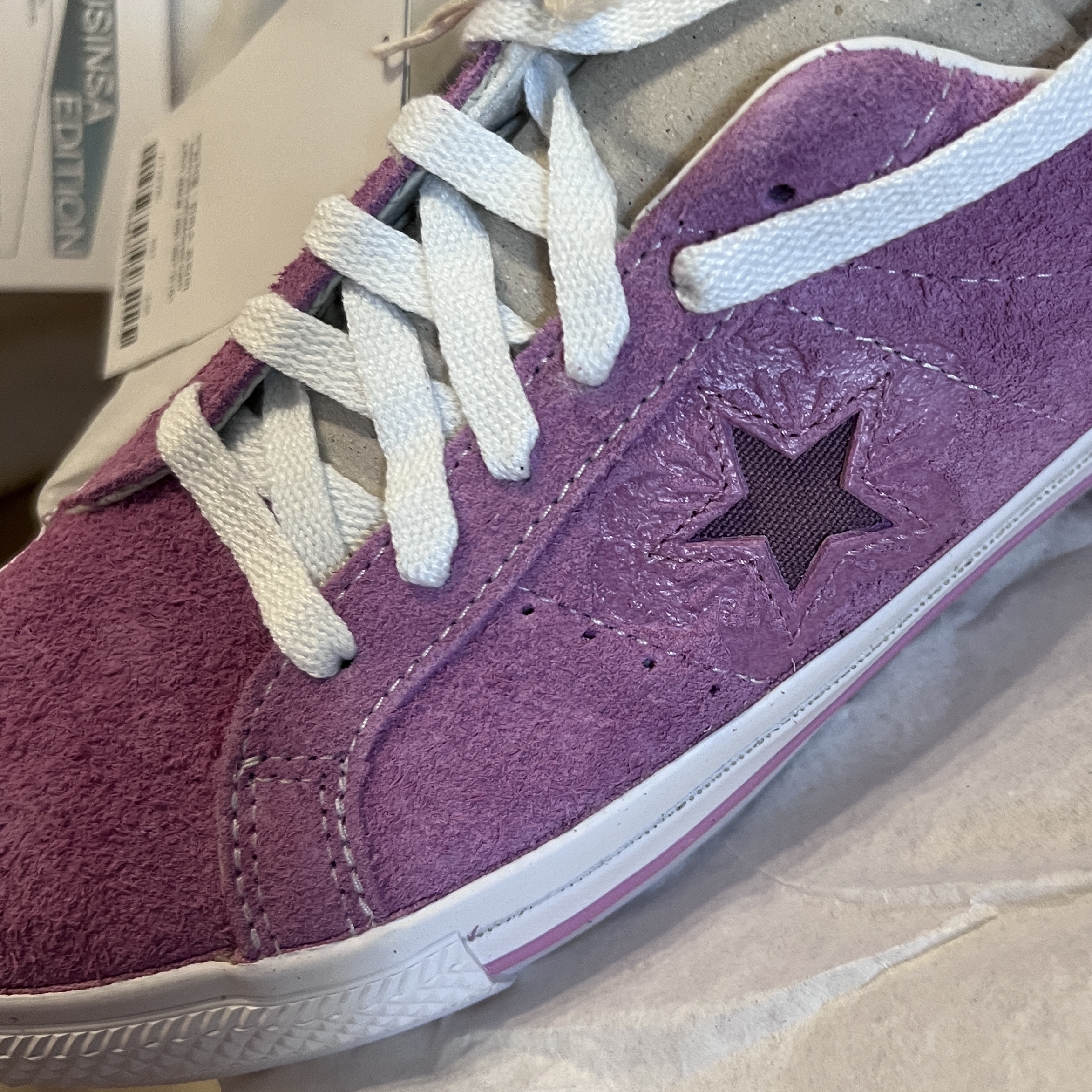 Converse One Star Pro Flower Light Orchid 착용 스타일