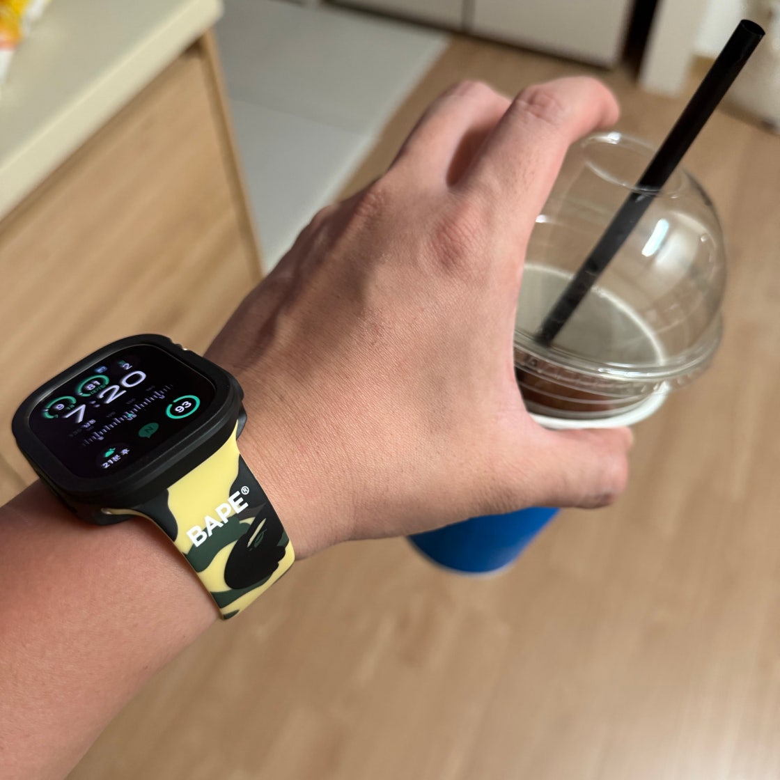 アベイシングエイプ ウォッチバンド 1ST CAMO WATCH BAND 베이프