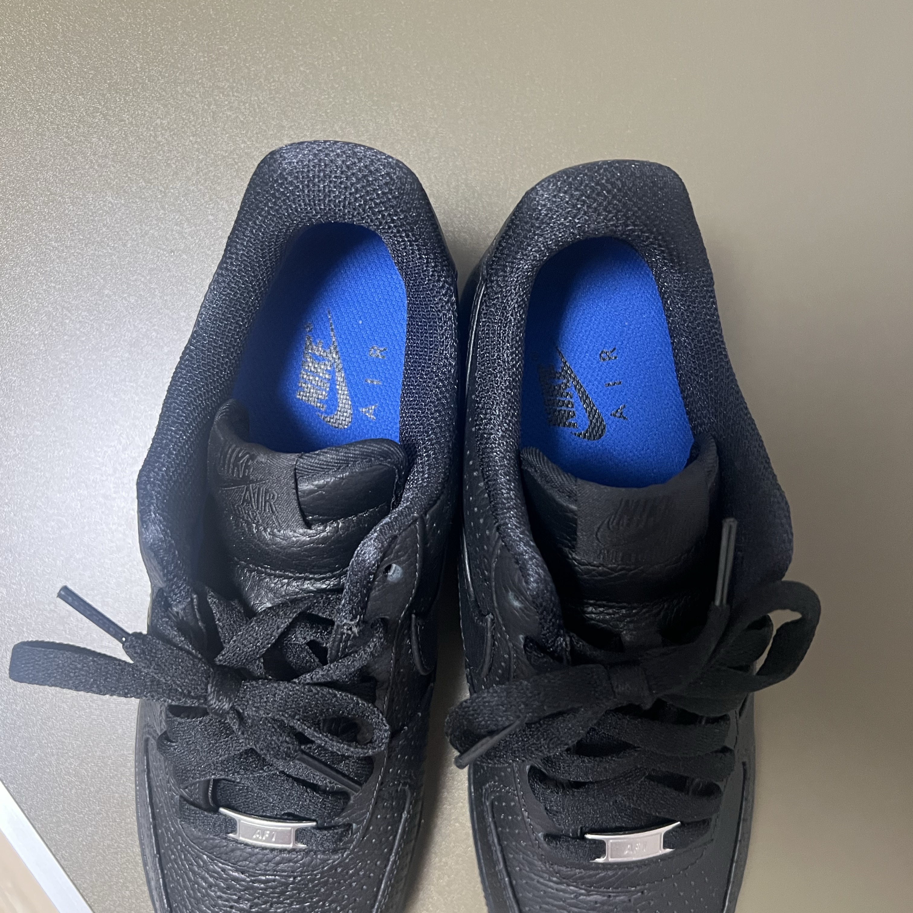 Nike Air Force 1 SP Black 착용 스타일 - 1