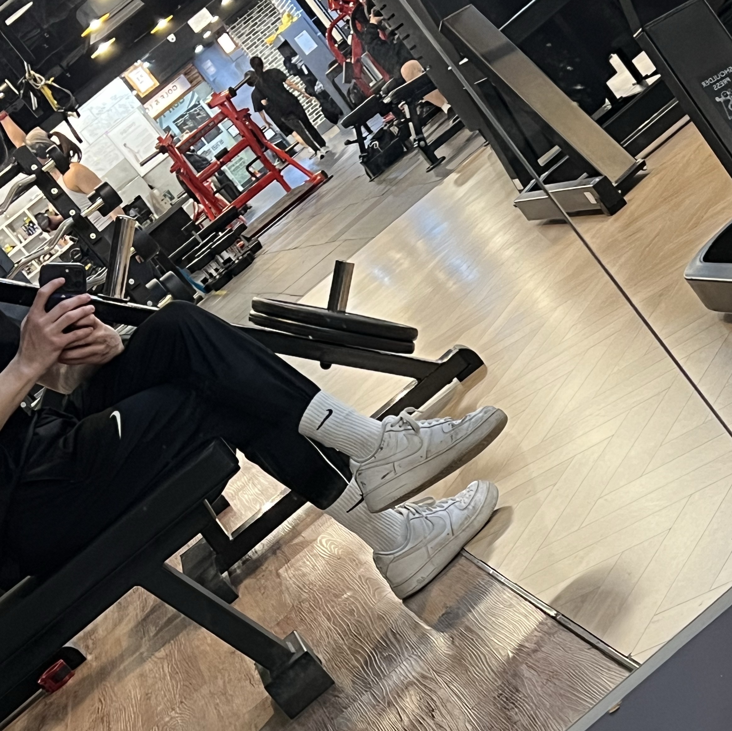 Nike Dri-Fit Phenom Elite Knit Running Pants Black - Asia, Nike Air Force 1 '07 Low White 착용 스타일