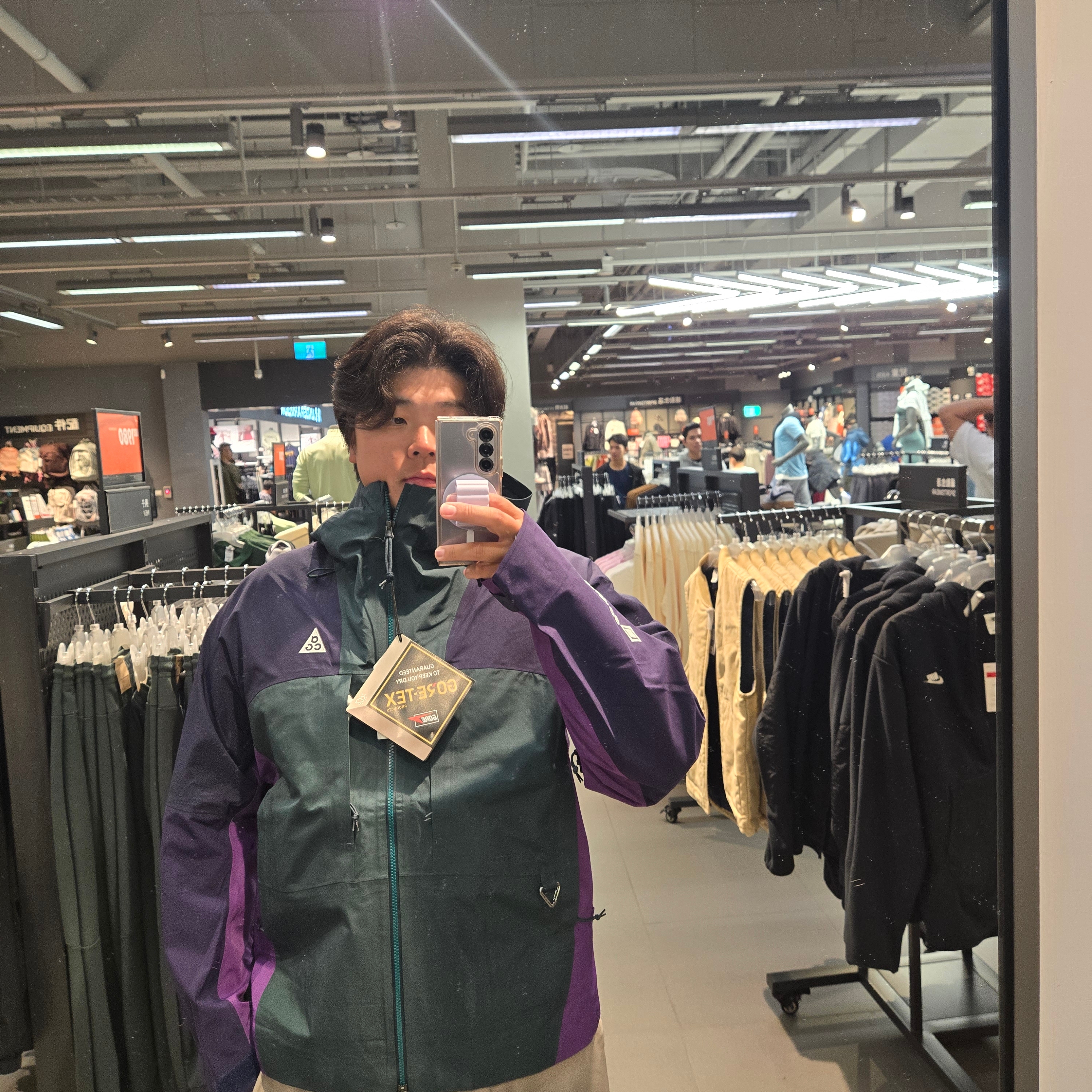 Nike ACG Storm-Fit ADV Gore-Tex Misery Ridge Jacket Deep Jungle - Asia 착용 스타일 - 1