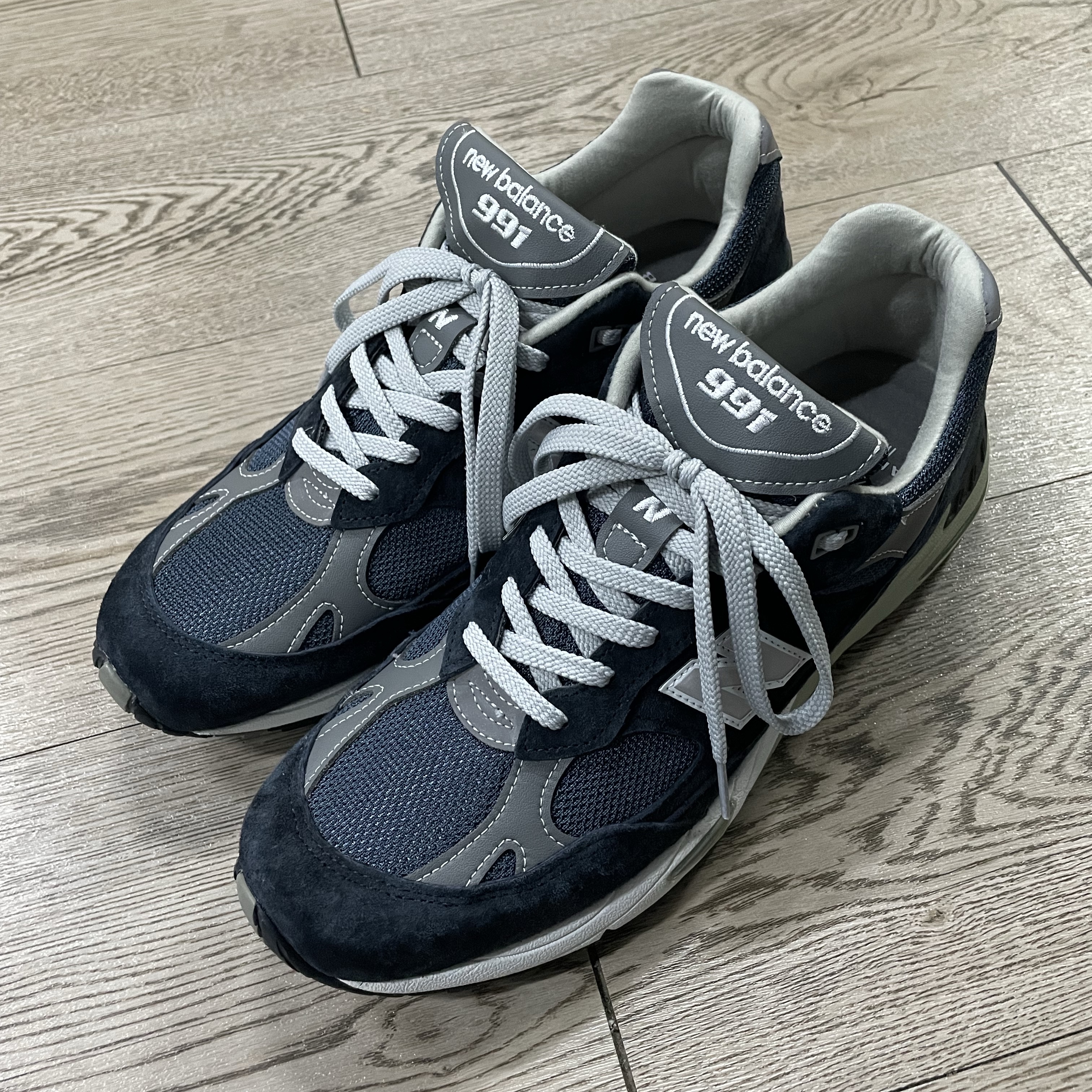 New Balance 991 Made in UK Navy 착용 스타일